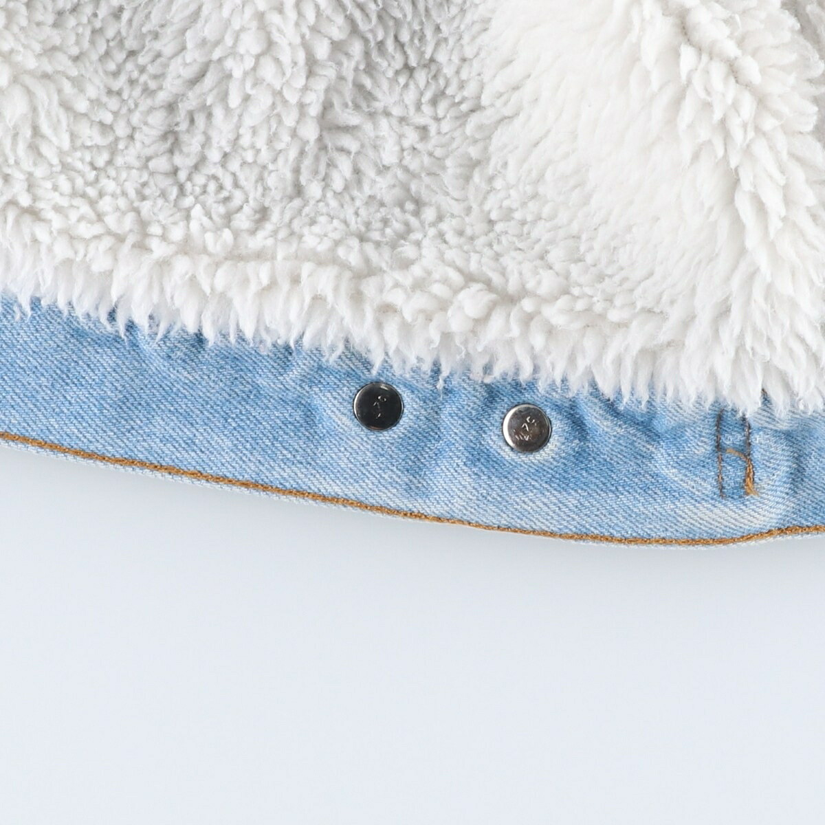 古着 80年代 リーバイス Levis 70609-0234 中綿入り デニムボアジャケット USA製 メンズL相当 ヴィンテージ /eaa632484 【中古】 【260411】