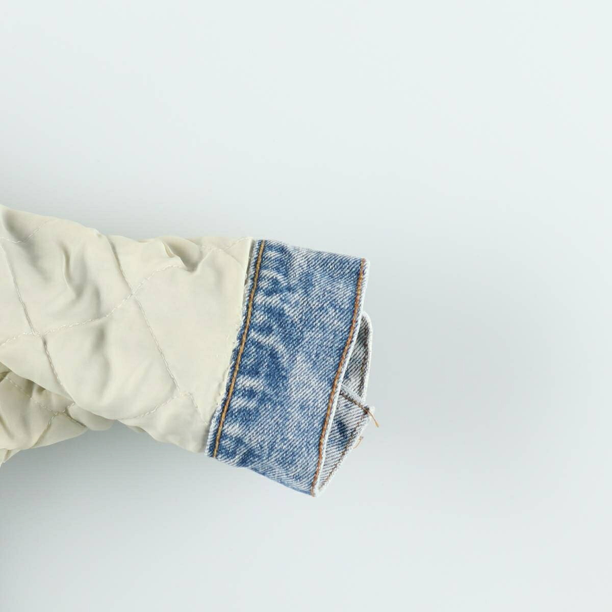 古着 80～90年代 リーバイス Levis 70608-0216 中綿入り デニムボアジャケット USA製 メンズXL相当 ヴィンテージ /eaa632485 【中古】 【260412】