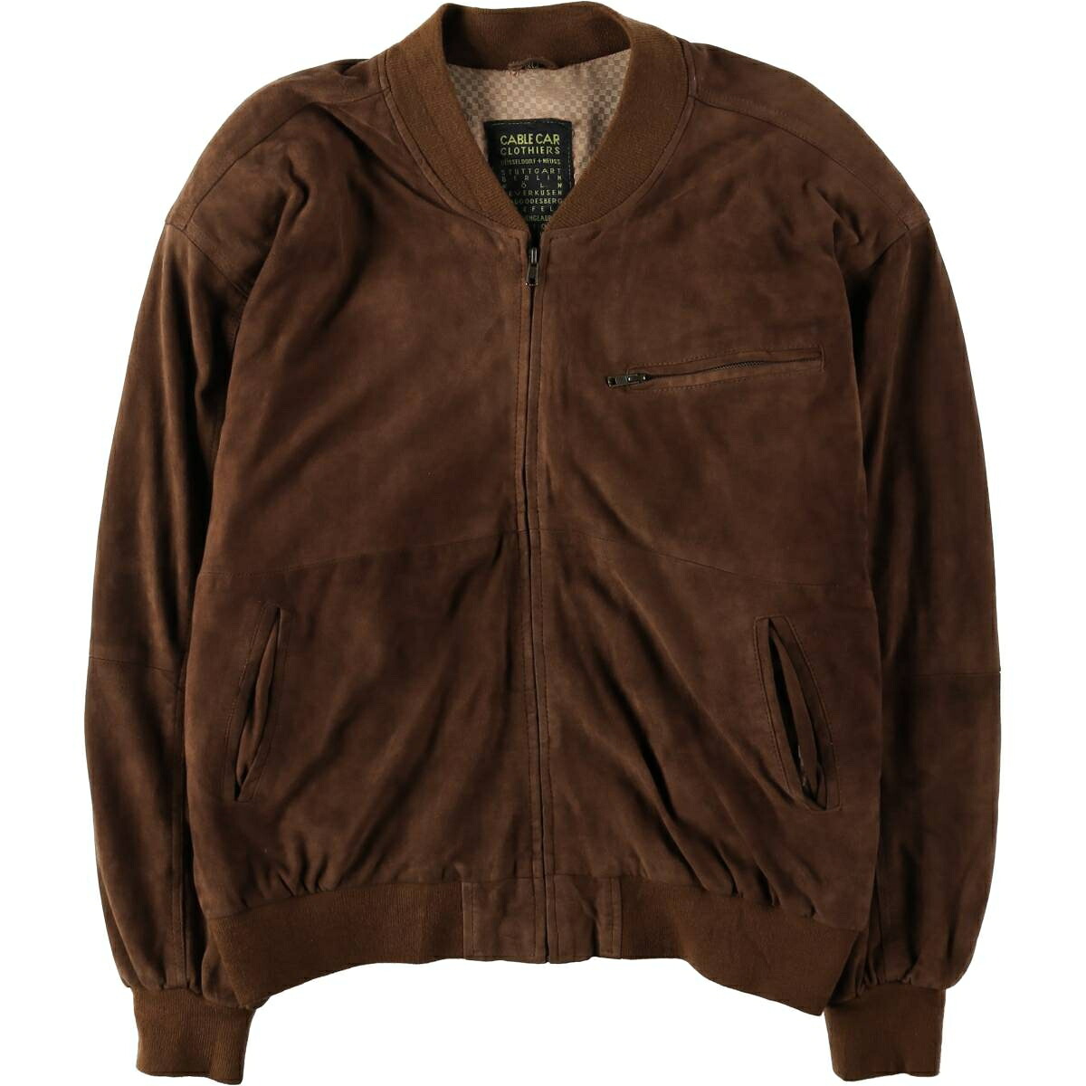 CABLE CAR CLOTHIERS スエードレザーブルゾン