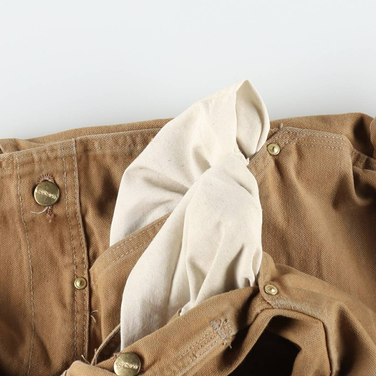 古着 ビッグサイズ カーハート Carhartt ダブルニー ダック オーバーオール メンズw41相当 /eaa633578 【中古】 【260607】