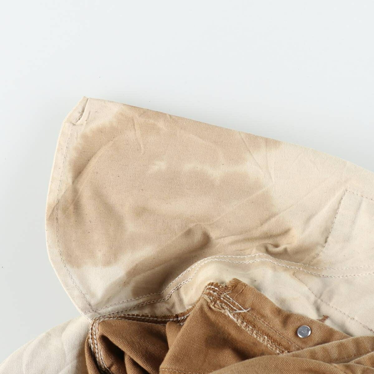 古着 ビッグサイズ 00年代 カーハート Carhartt ダブルニー ダック オーバーオール メンズw44相当 /eaa633585 【中古】 【260607】