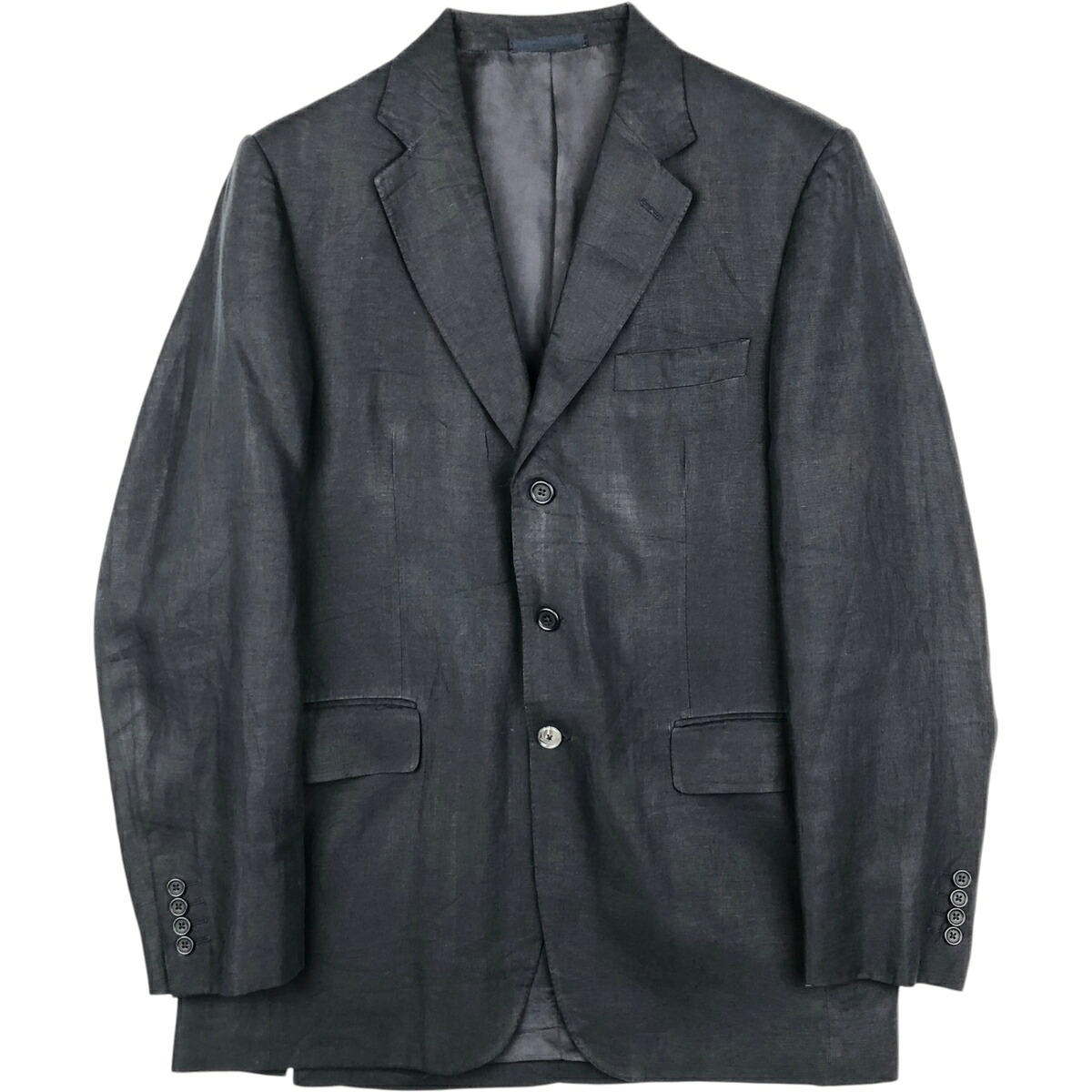 Aquascutum/アクアスキュータム リネンテーラードジャケット