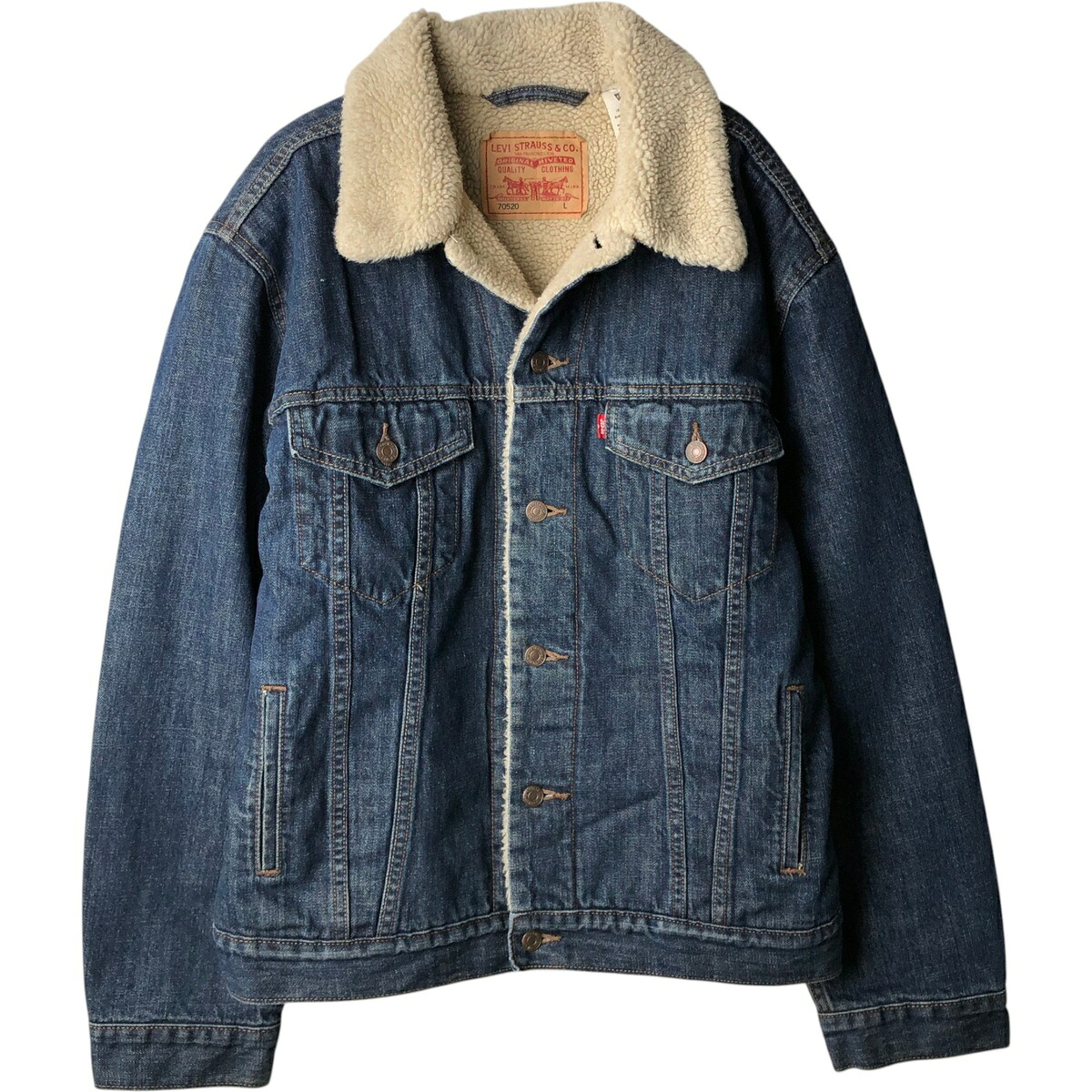 Levi's/リーバイス 70520 デニムボアジャケット