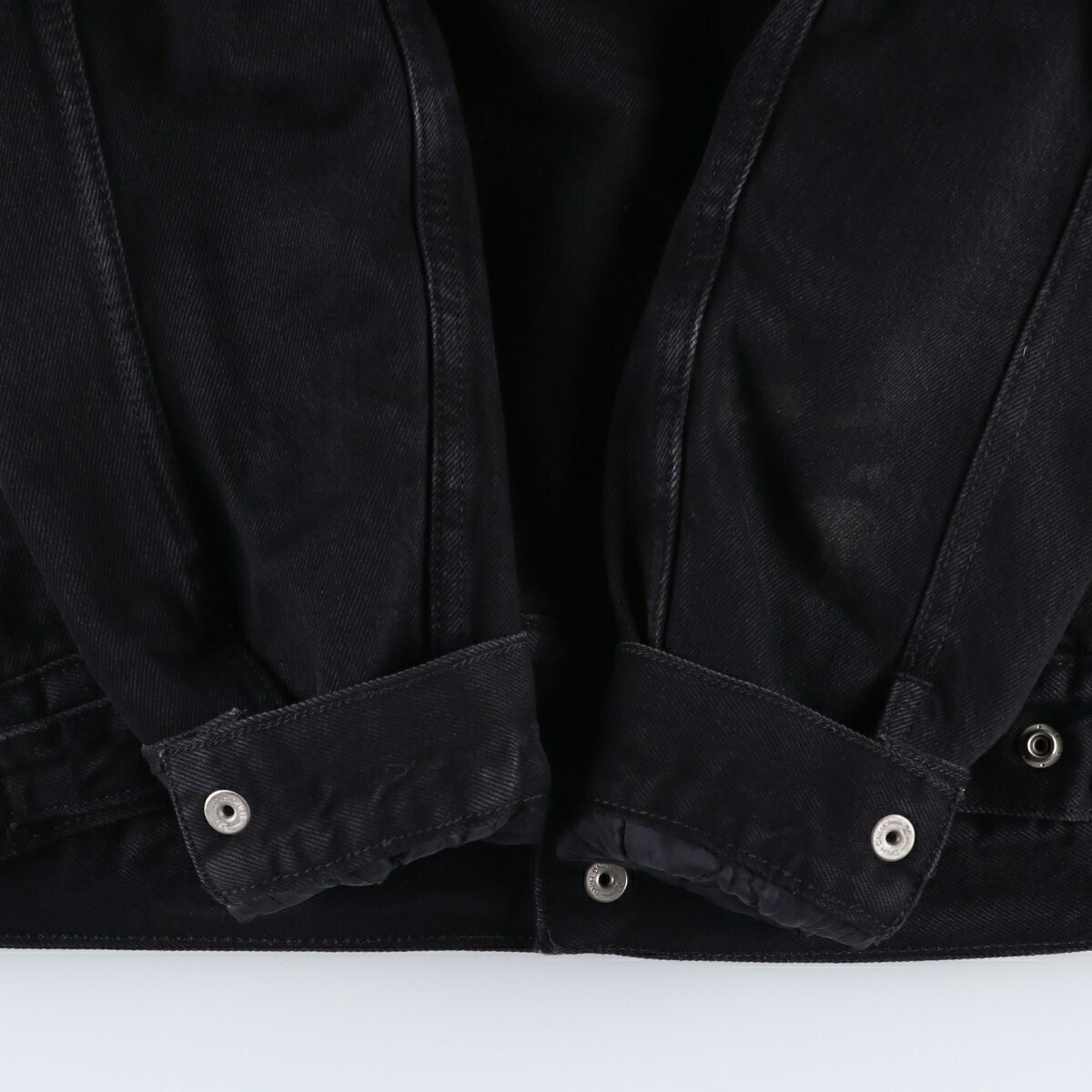 古着 リーバイス Levis 中綿入り ブラックデニムボアジャケット メンズL相当 /eaa645707 【中古】 【260517】