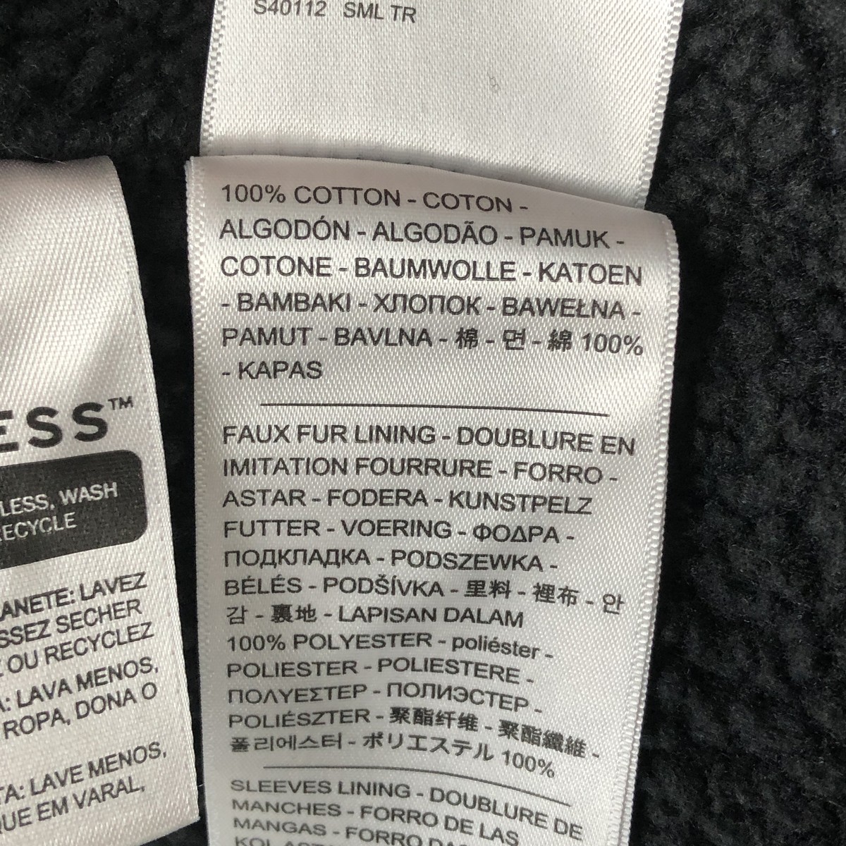 古着 リーバイス Levis LEVIS PREMIUM ユーロモデル 中綿入り ブラックデニムボアジャケット メンズM相当 /eaa645711 【中古】 【260517】