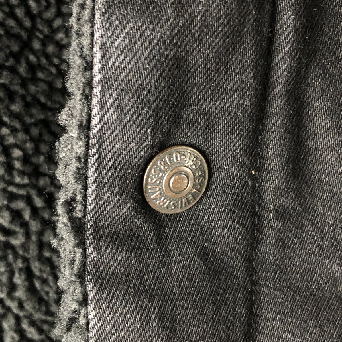 古着 リーバイス Levis LEVIS PREMIUM ユーロモデル 中綿入り ブラックデニムボアジャケット メンズM相当 /eaa645711 【中古】 【260517】
