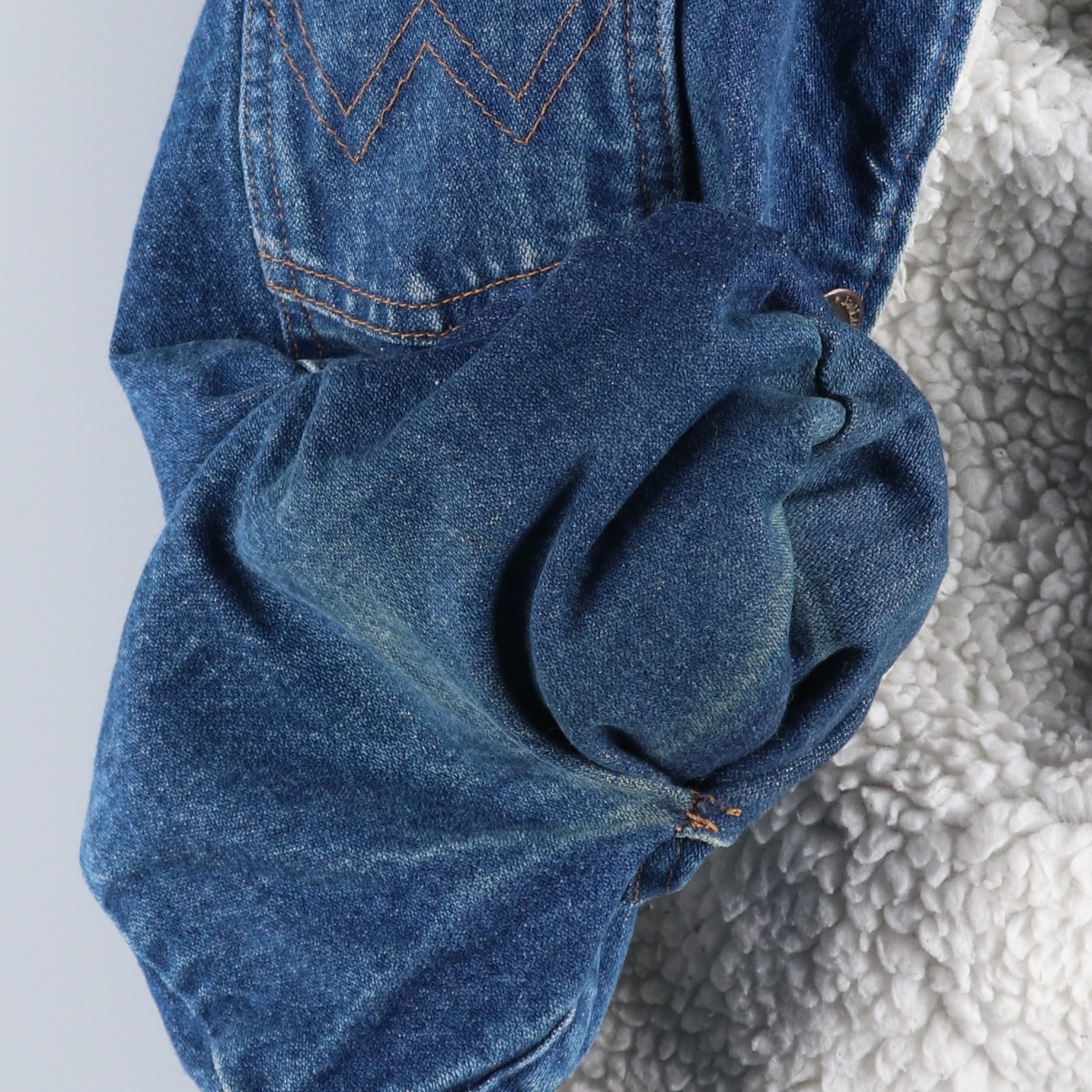 古着 ラングラー Wrangler 中綿入り デニムボアジャケット メンズL相当 ヴィンテージ /eaa645713 【中古】 【260521】