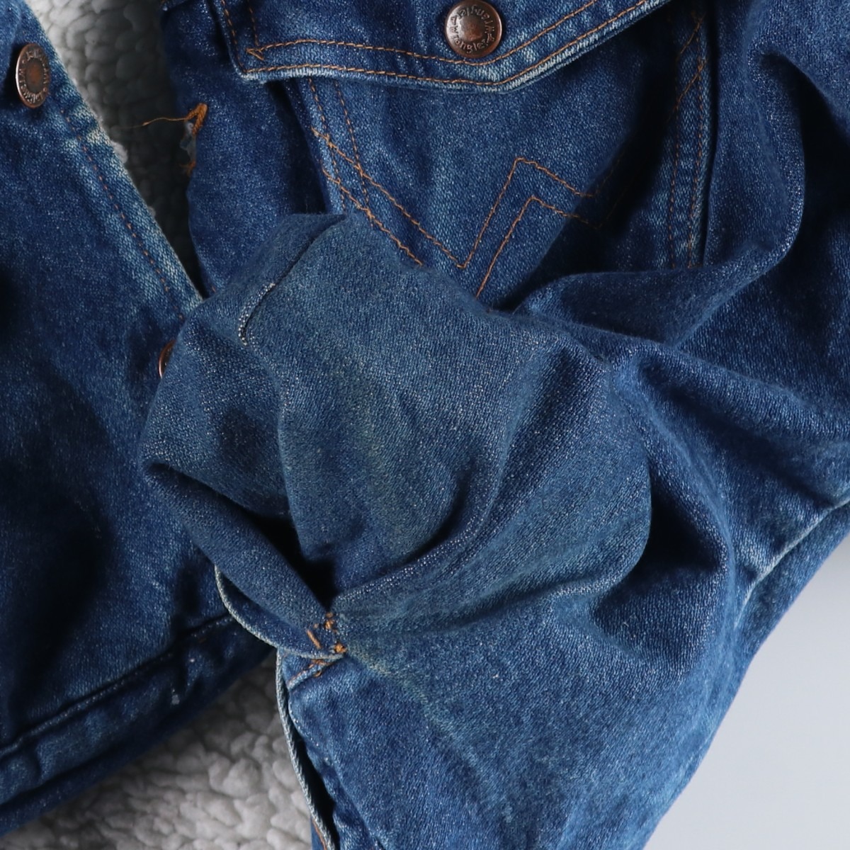 古着 ラングラー Wrangler 中綿入り デニムボアジャケット メンズL相当 ヴィンテージ /eaa645713 【中古】 【260521】