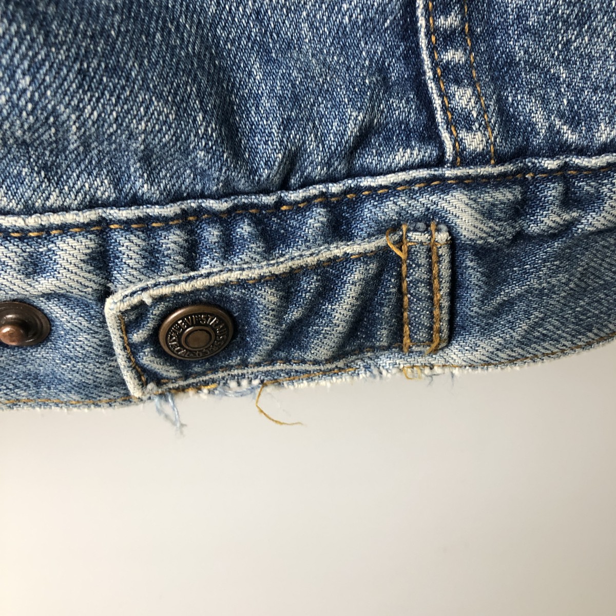 古着 90年代 リーバイス Levis 71500-0216 デニムボアジャケット メンズL相当 ヴィンテージ /eaa645715 【中古】 【260517】