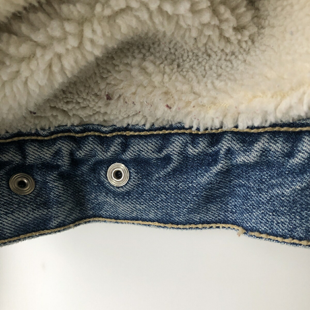 古着 90年代 リーバイス Levis 70603-0215 ユーロモデル デニムボアジャケット イタリア製 メンズL相当 ヴィンテージ /eaa645716 【中古】 【260517】