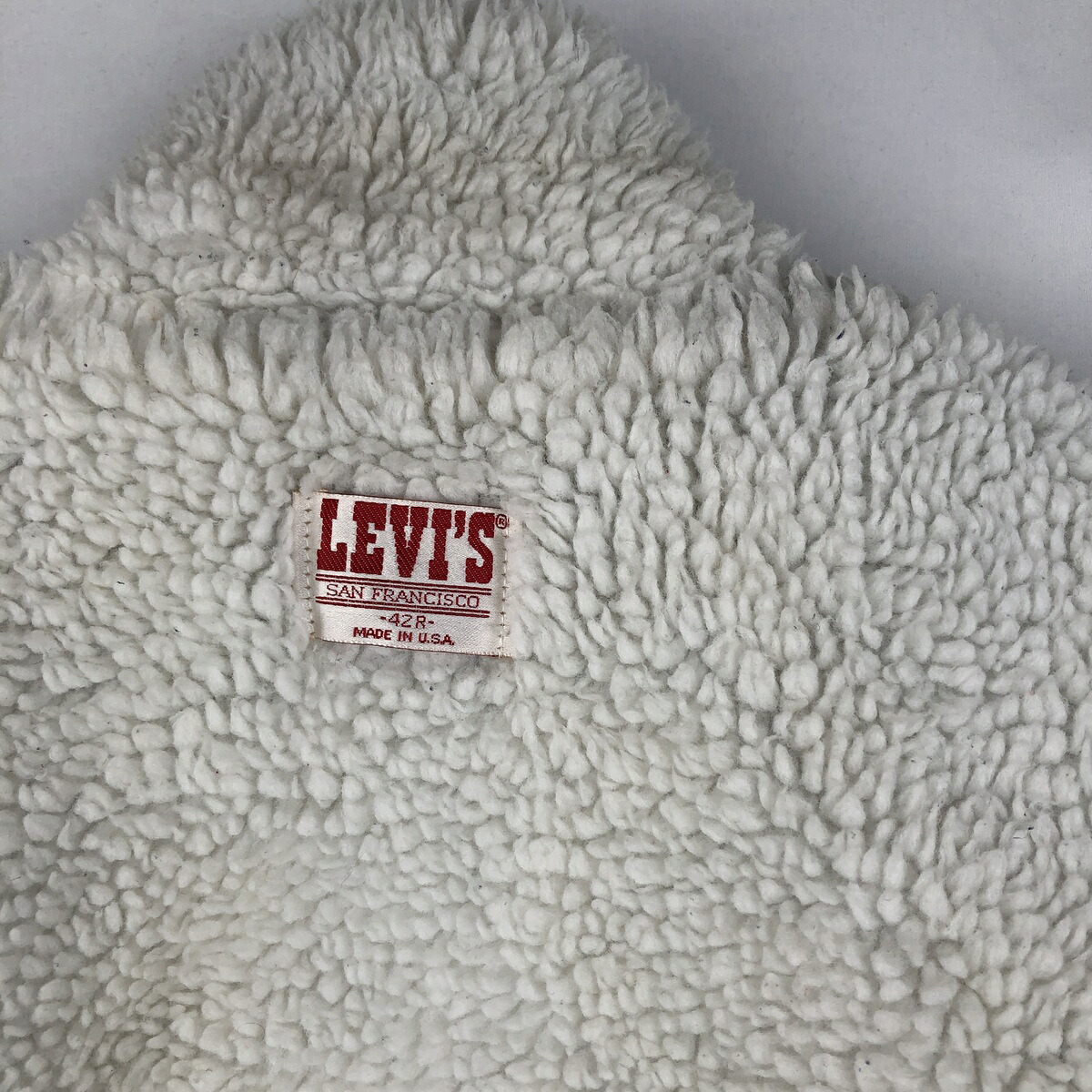 古着 80～90年代 リーバイス Levis 70602-0216 中綿入り デニムボアジャケット USA製 メンズL相当 ヴィンテージ /eaa645717 【中古】 【260517】