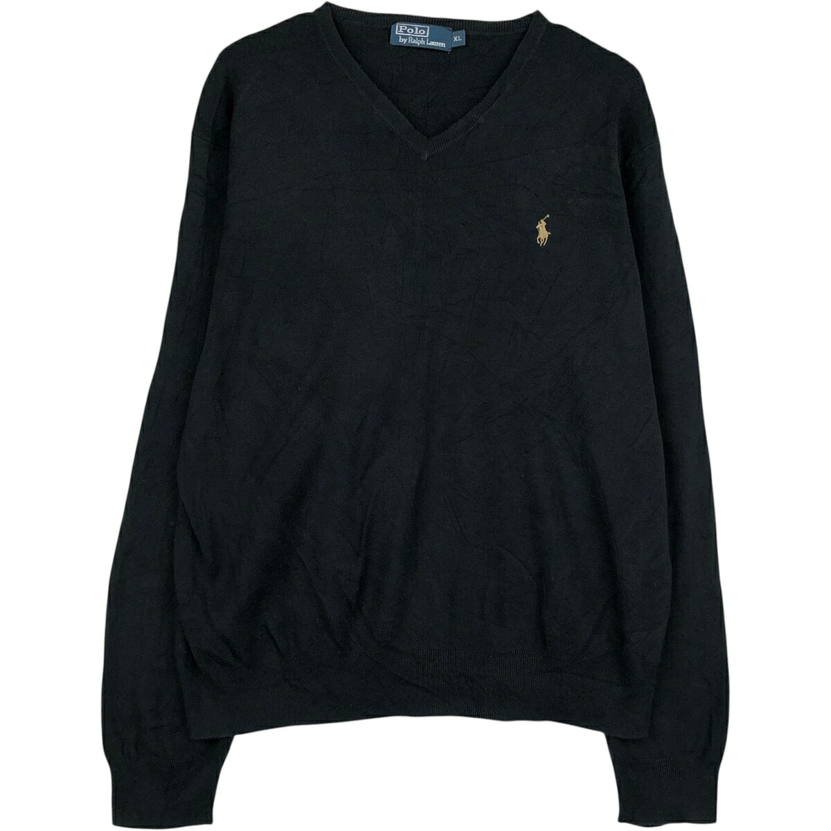 Ralph Lauren/ラルフローレン POLO by Ralph Lauren Vネック ピマコットンニットセーター