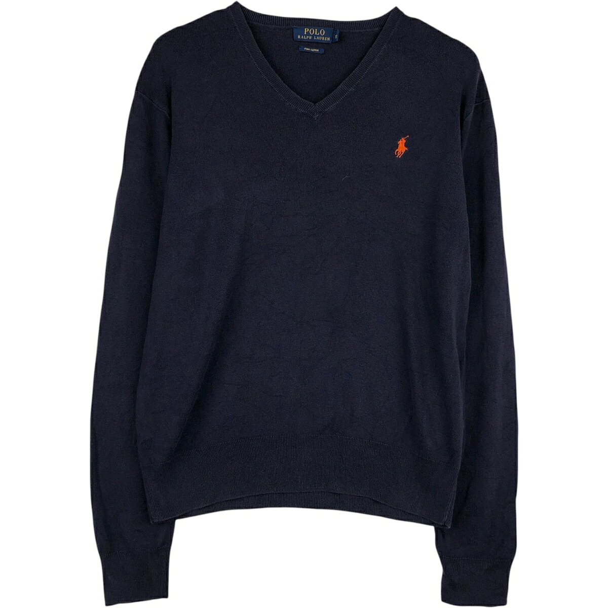 Ralph Lauren/ラルフローレン POLO RALPH LAUREN Vネック コットンニットセーター