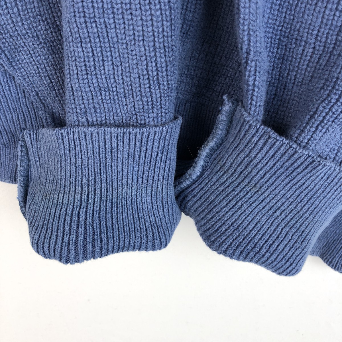 古着 ～90年代 エルエルビーン L.L.Bean リブ編み コットンニットハーフボタンセーター USA製 メンズS相当 ヴィンテージ /eaa645923 【中古】 【260520】