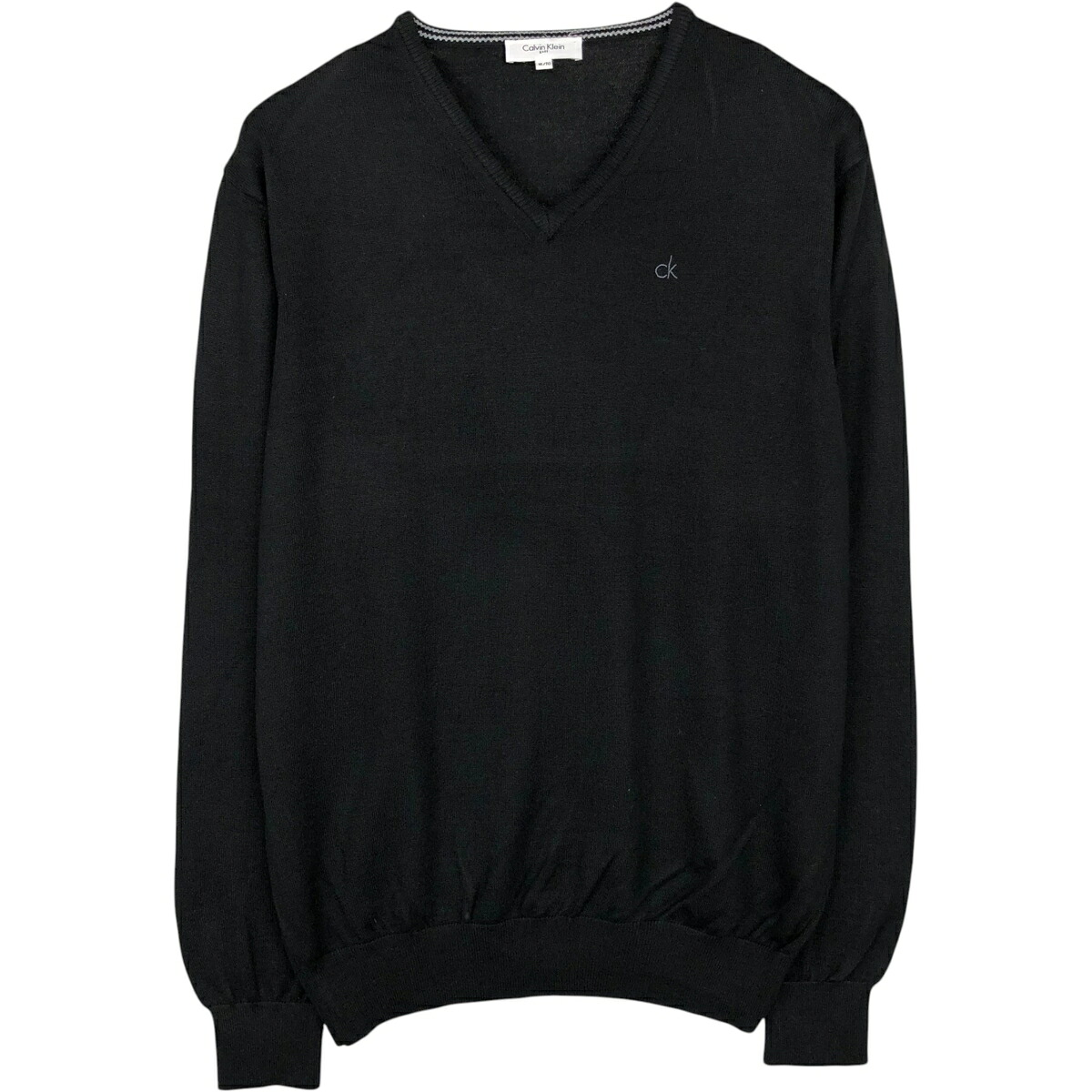 Calvin klein/カルバンクライン golf Vネック メリノウールニットセーター