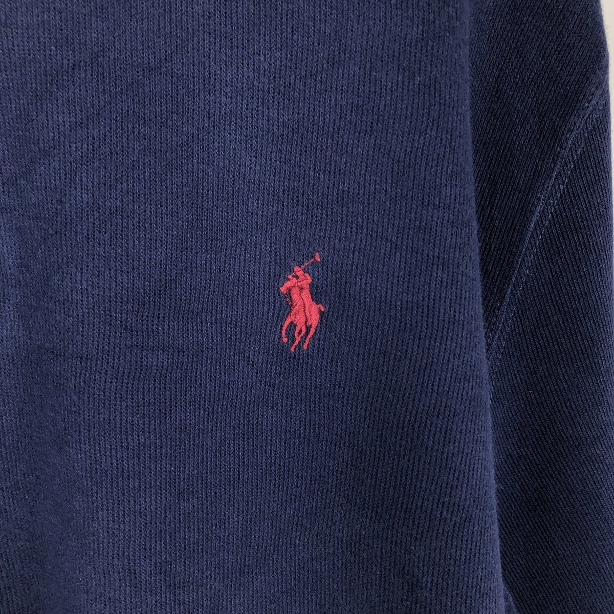 古着 ラルフローレン Ralph Lauren POLO RALPH LAUREN ESTATE RIB コットンニットハーフジップセーター メンズL相当 /eaa645955 【中古】 【260531】