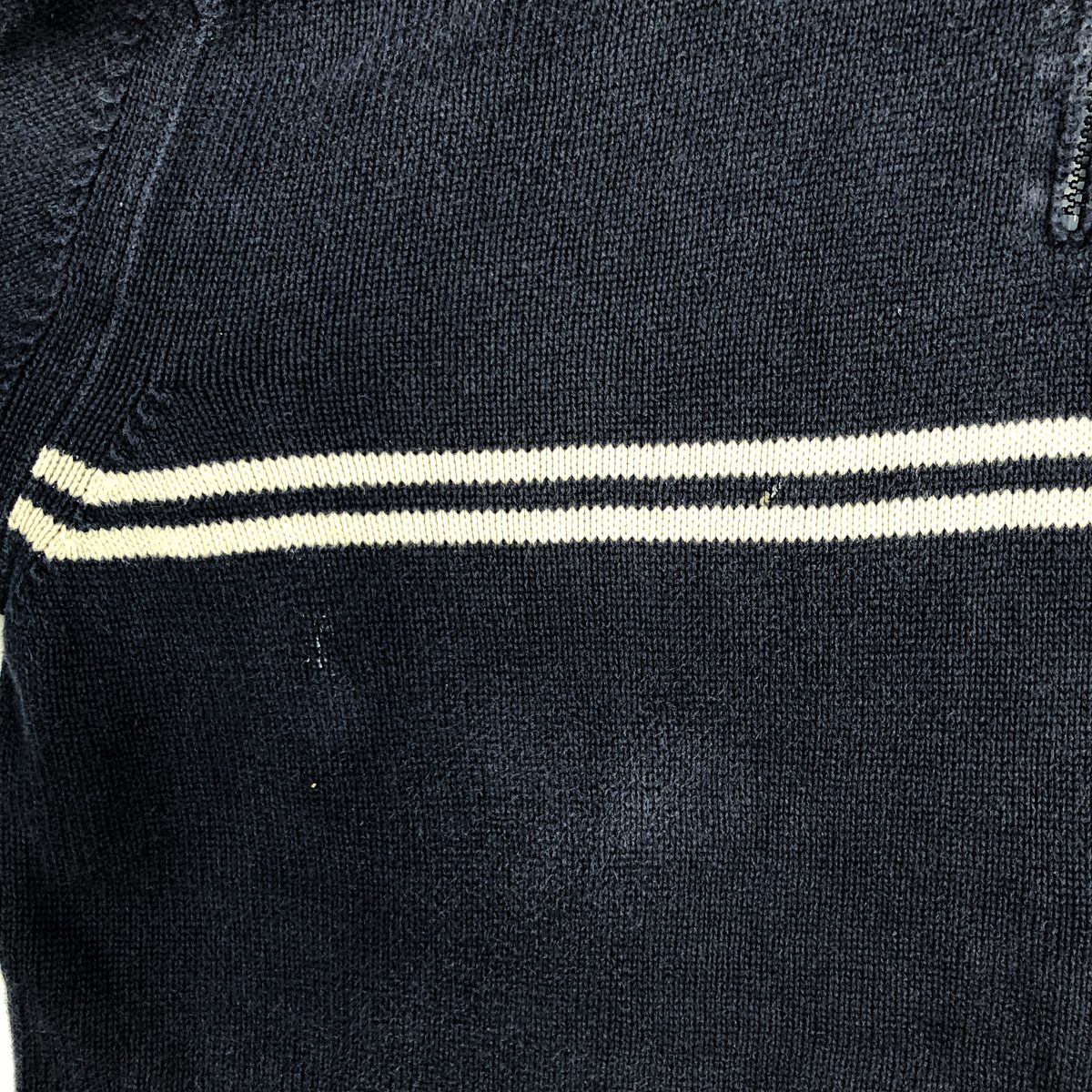 古着 ラコステ LACOSTE コットンニットハーフジップセーター 8 メンズXXL相当 /eaa645958 【中古】 【260531】
