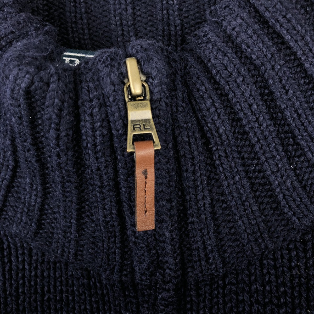 古着 ラルフローレン Ralph Lauren POLO by Ralph Lauren コットンニットハーフジップセーター メンズXL相当 /eaa645960 【中古】 【260530】