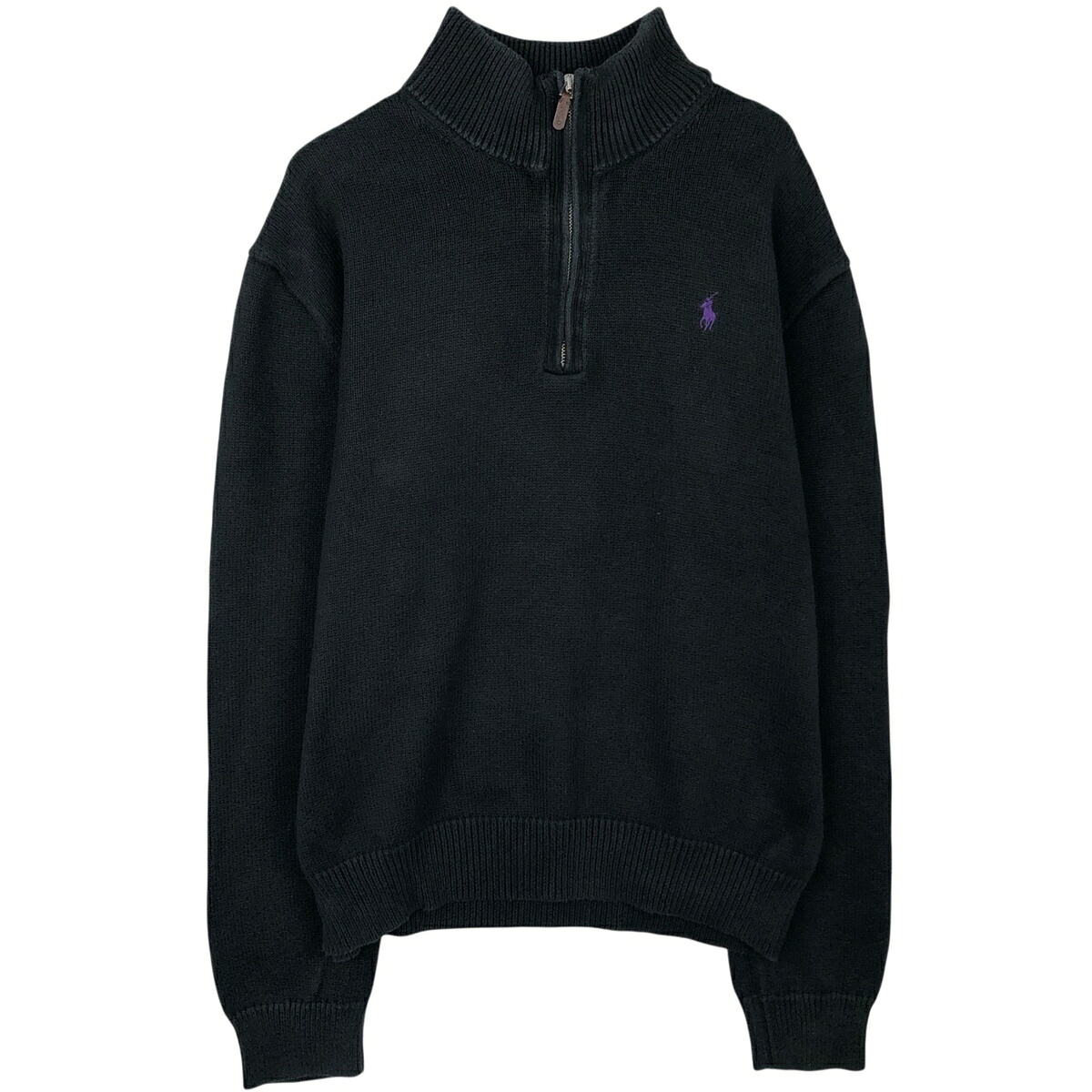 Ralph Lauren/ラルフローレン POLO RALPH LAUREN コットンニットハーフジップセーター