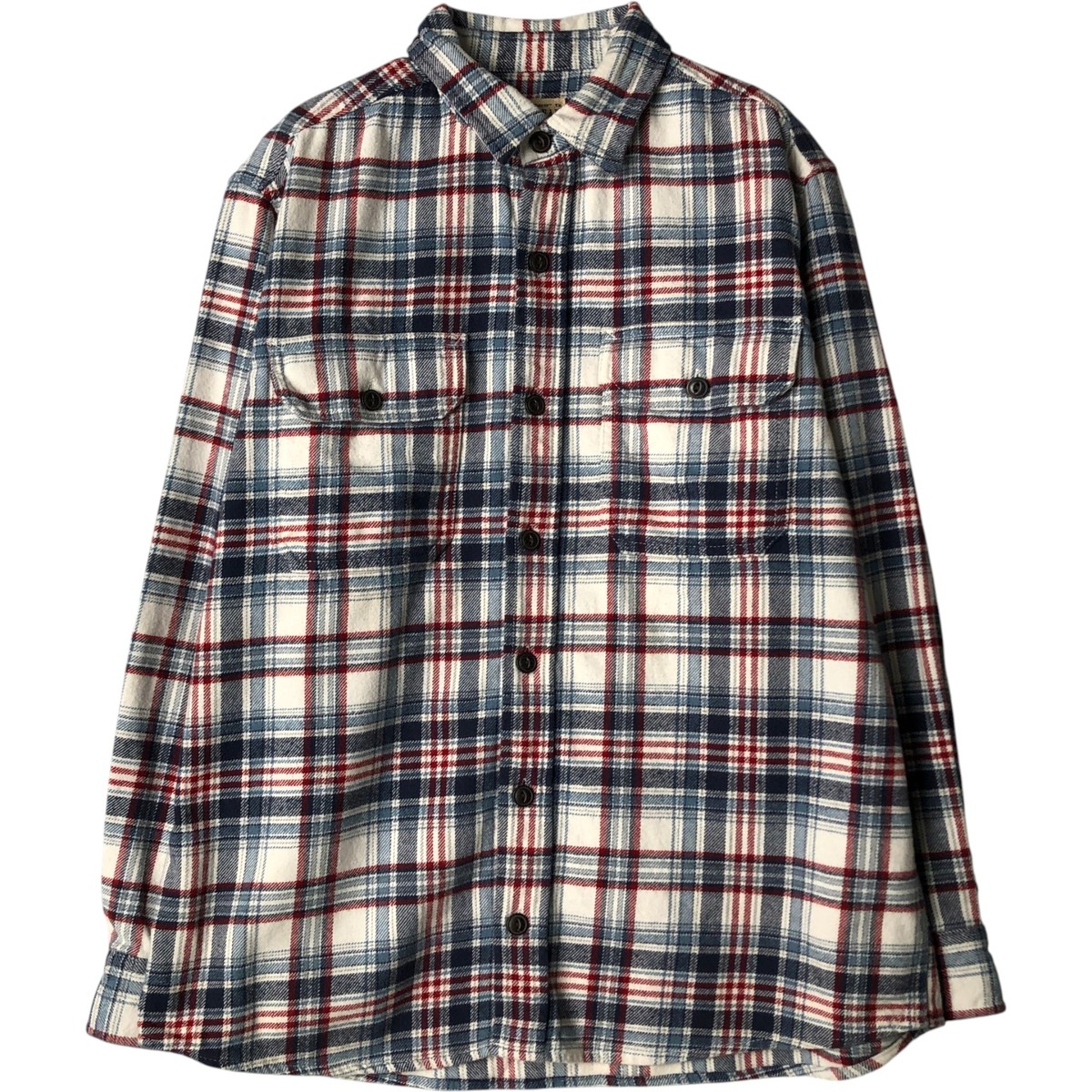 RED HEAD/レッドヘッド 長袖 フランネルチェックシャツ