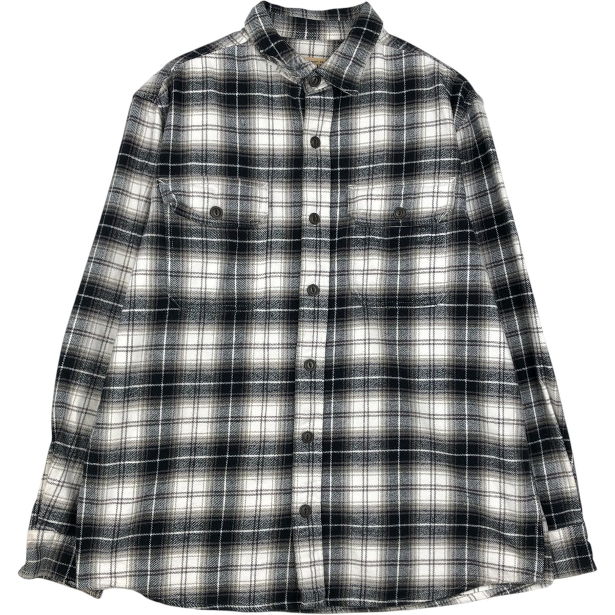 RED HEAD/レッドヘッド 長袖 フランネルチェックシャツ