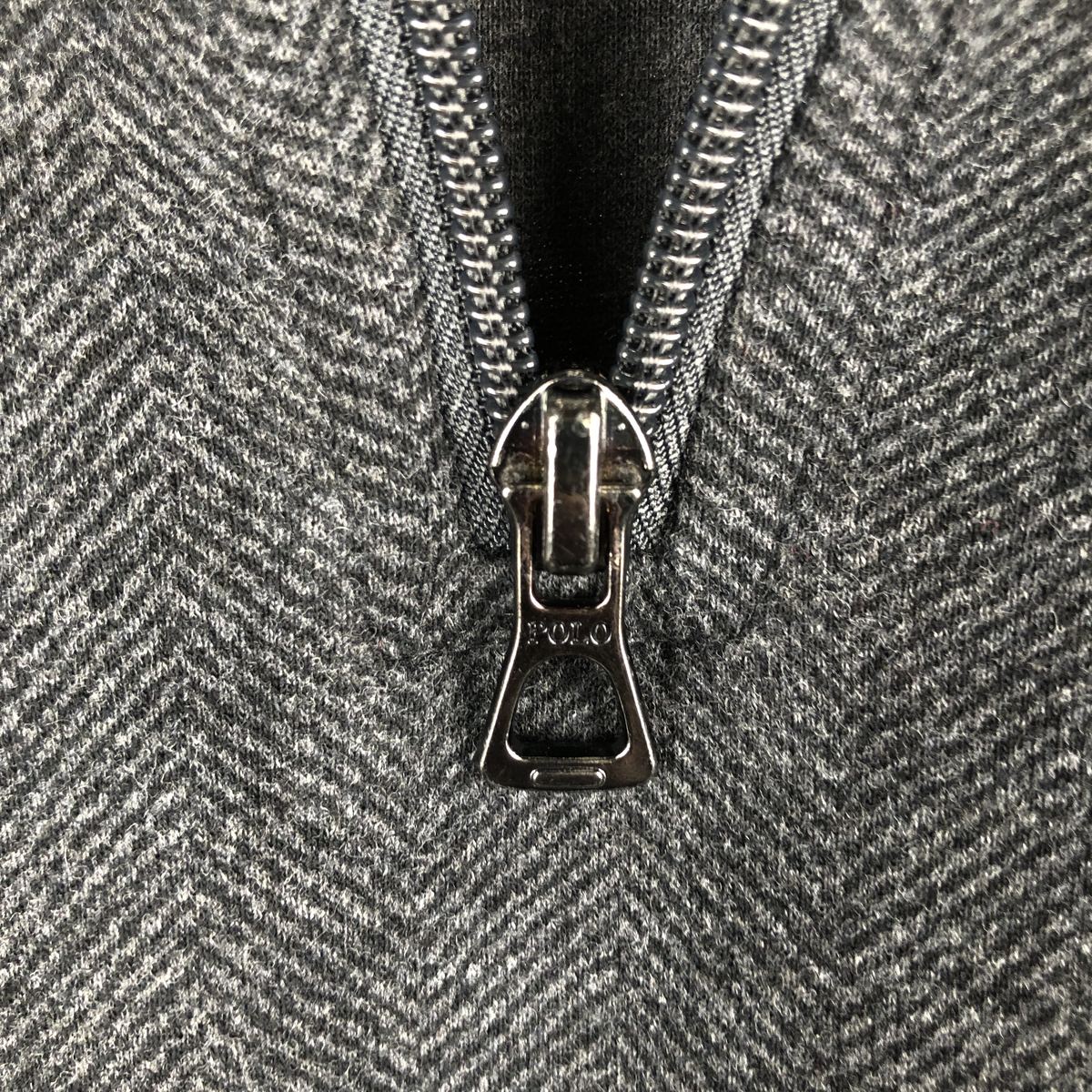 古着 ラルフローレン Ralph Lauren POLO RALPH LAUREN ヘリンボーン ハーフジップスウェットシャツ トレーナー メンズXL相当 /eaa647553 【中古】 【260601】