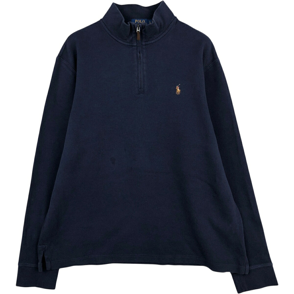 Ralph Lauren/ラルフローレン POLO RALPH LAUREN ESTATE RIB ハーフジップスウェットシャツ トレーナー