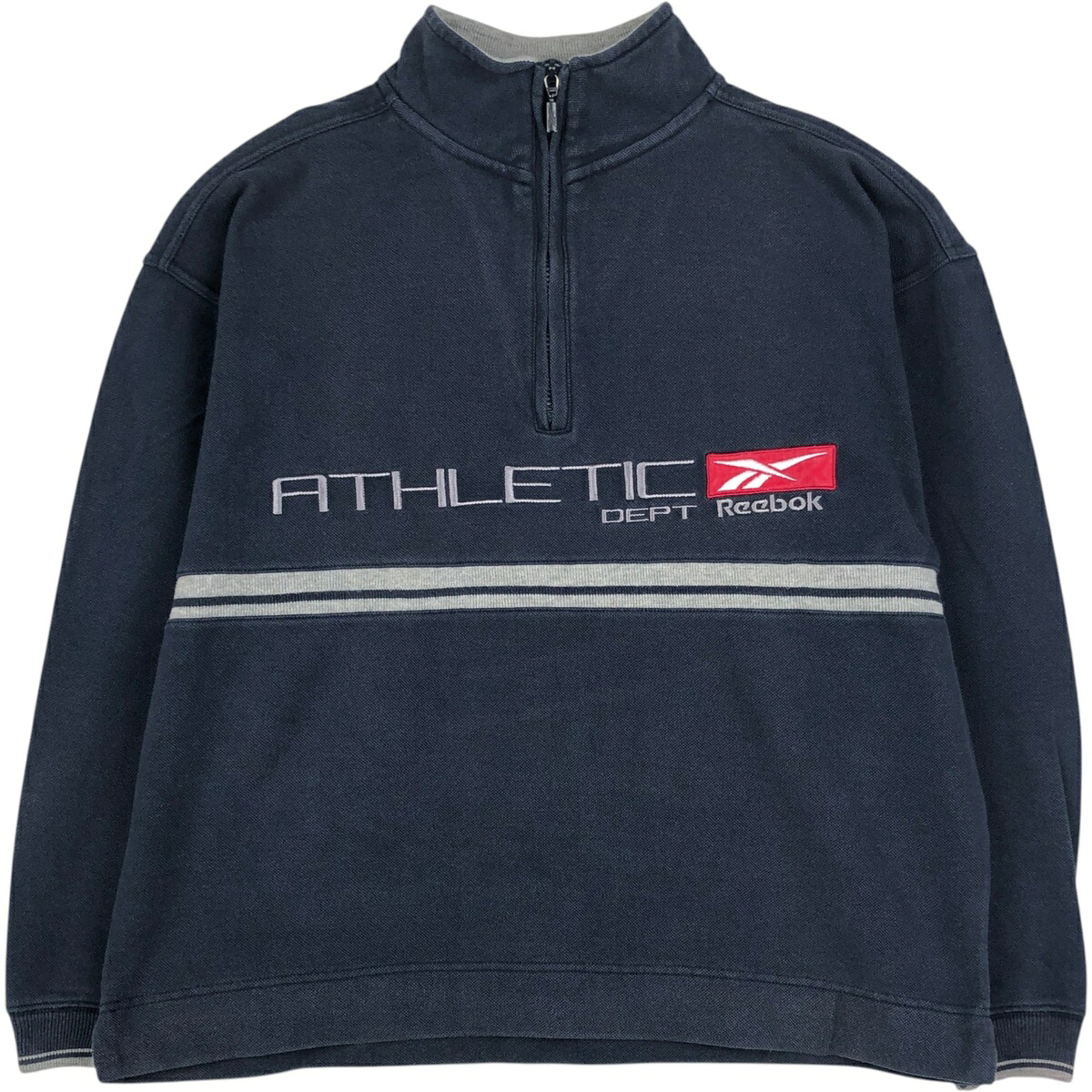 Reebok/リーボック ハーフジップスウェットシャツ トレーナー