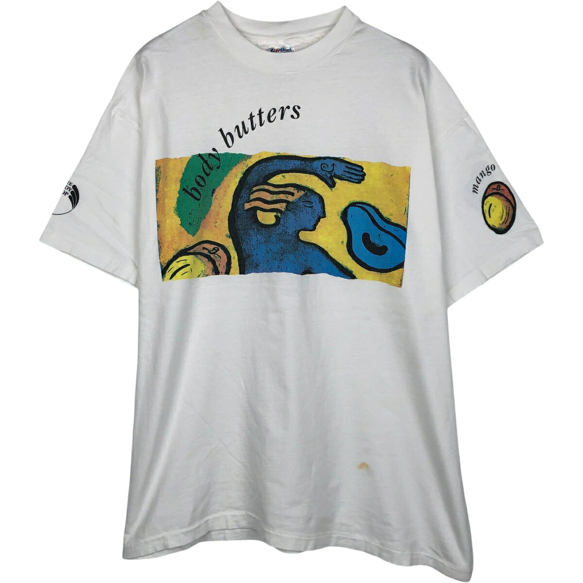 Hanes/ヘインズ THE BODY SHOP ザボディショップ アドバタイジングTシャツ