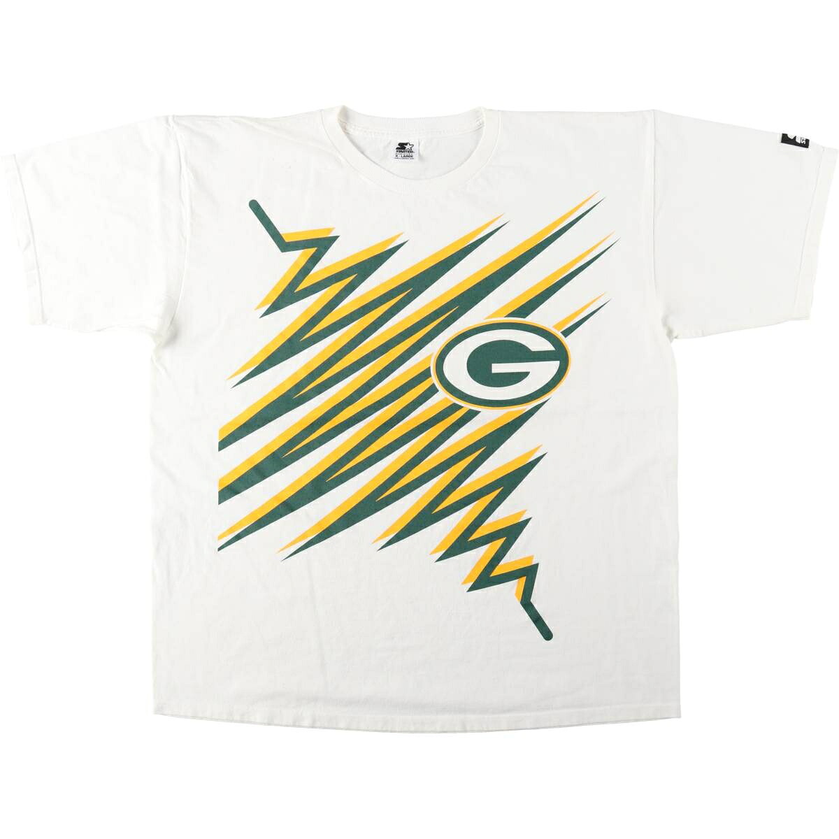 Starter/スターター NFL GREEN BAY PACKERS グリーンベイパッカーズ スポーツプリントTシャツ