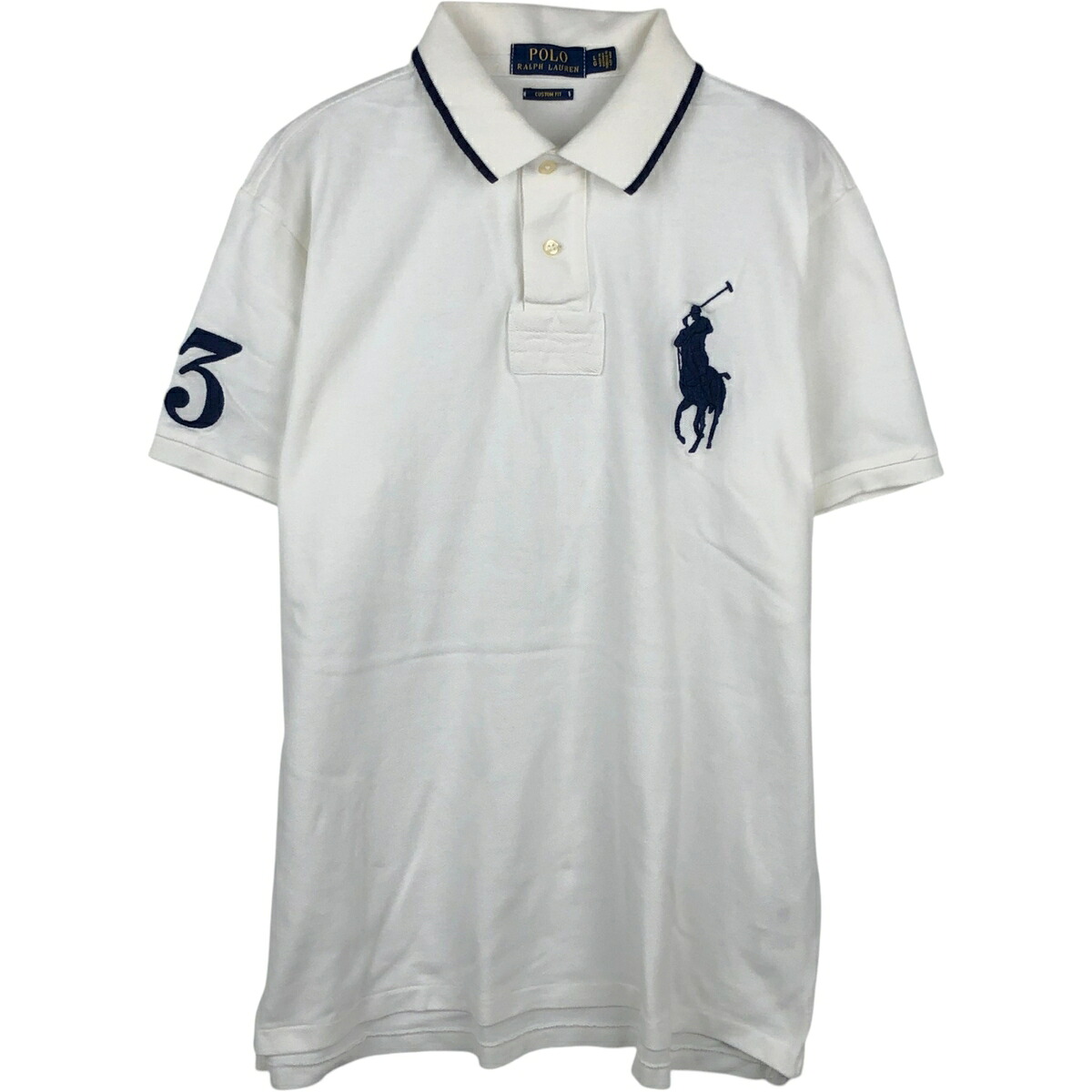 Ralph Lauren/ラルフローレン POLO RALPH LAUREN CUSTOM FIT 半袖 ポロシャツ