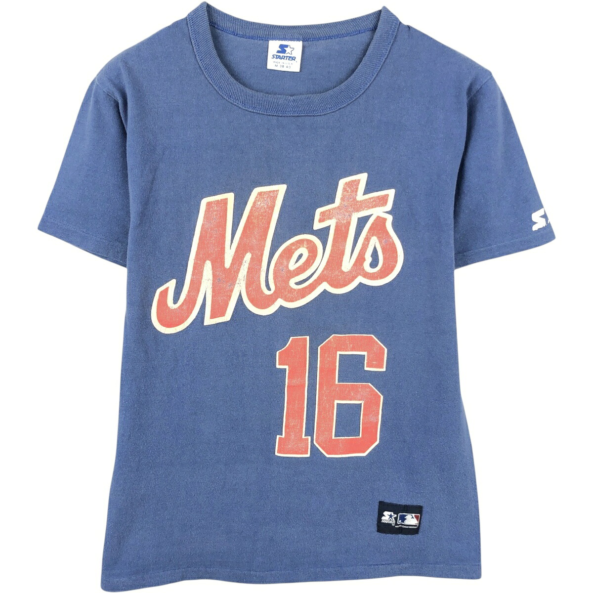 Starter/スターター MLB NEWYORK METS ニューヨークメッツ スポーツプリントTシャツ