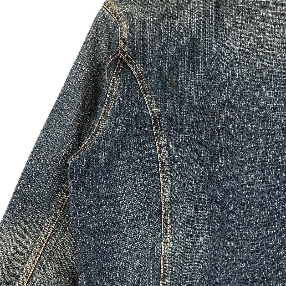 古着 jeanstar デニムテーラードジャケット レディースL相当 /eaa640176 【中古】 【260502】 【ADEL/アデル】