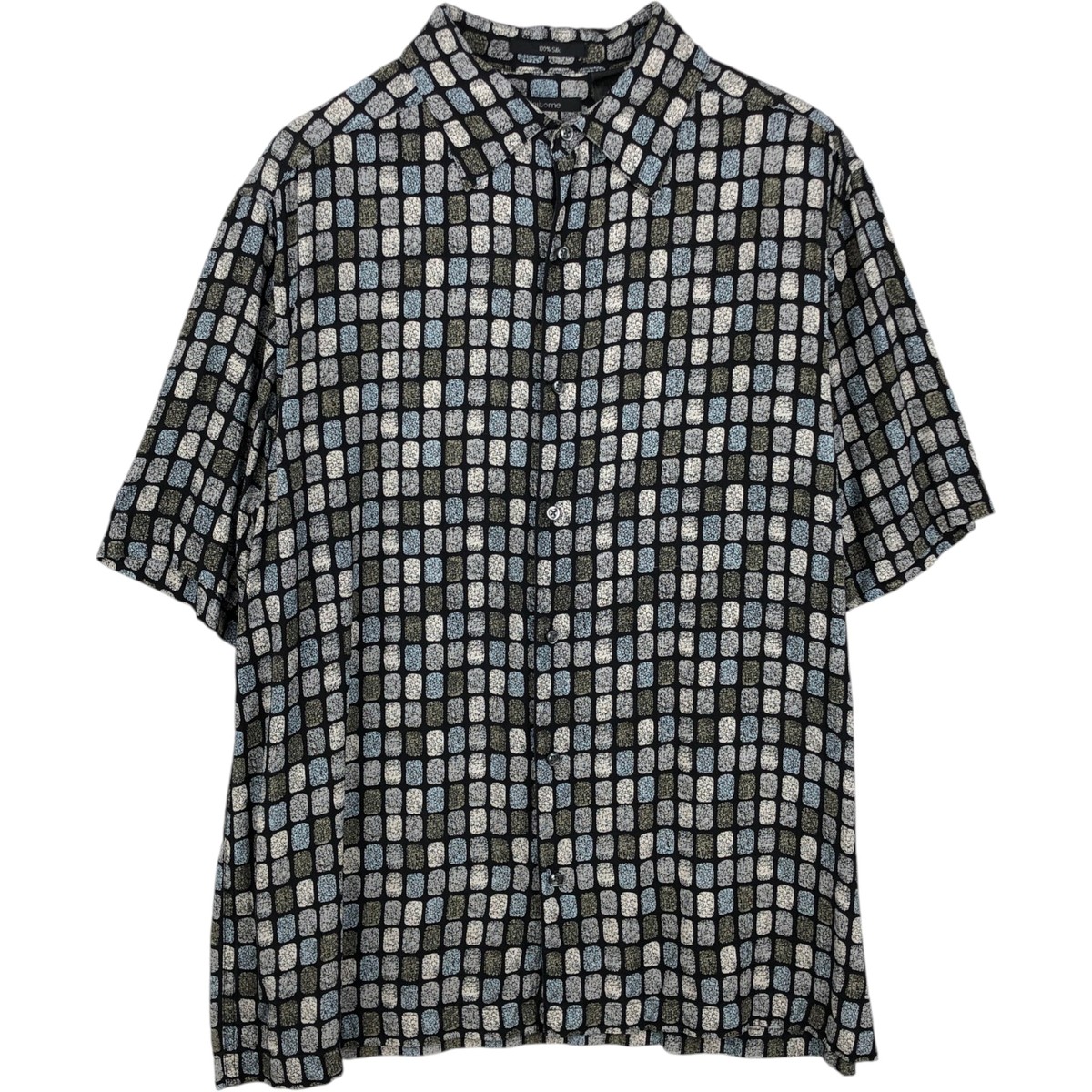 Liz Claiborne/リズクレイボーン claiborne 半袖 シルクシャツ