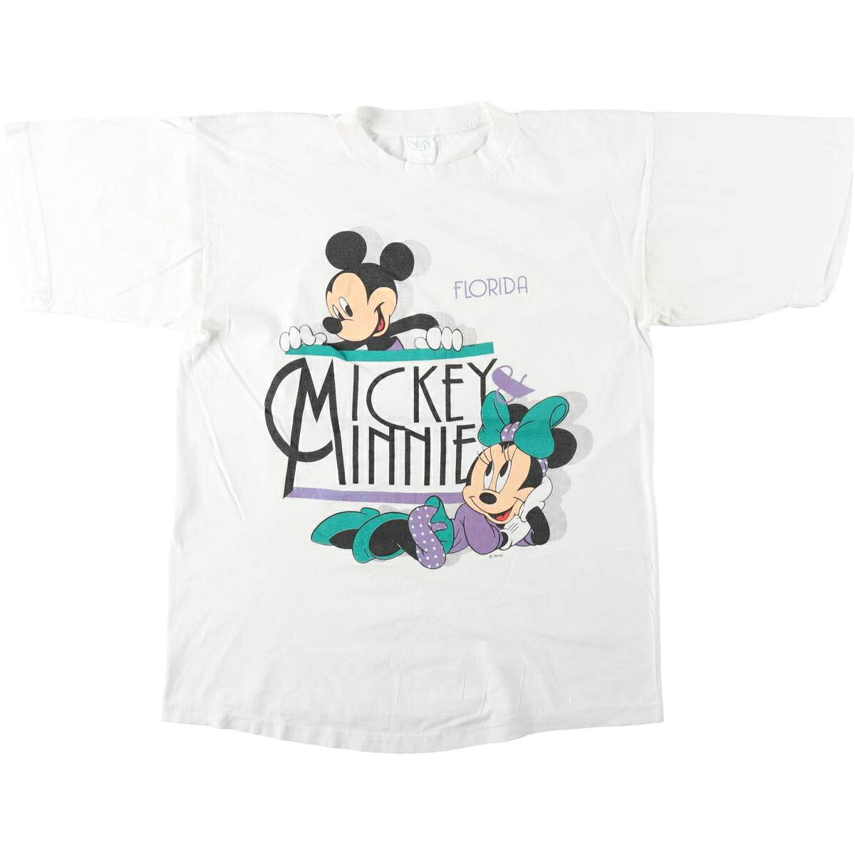 SHERRY'S/シェリーズ MICKEY MOUSE ミッキーマウス キャラクタープリントTシャツ