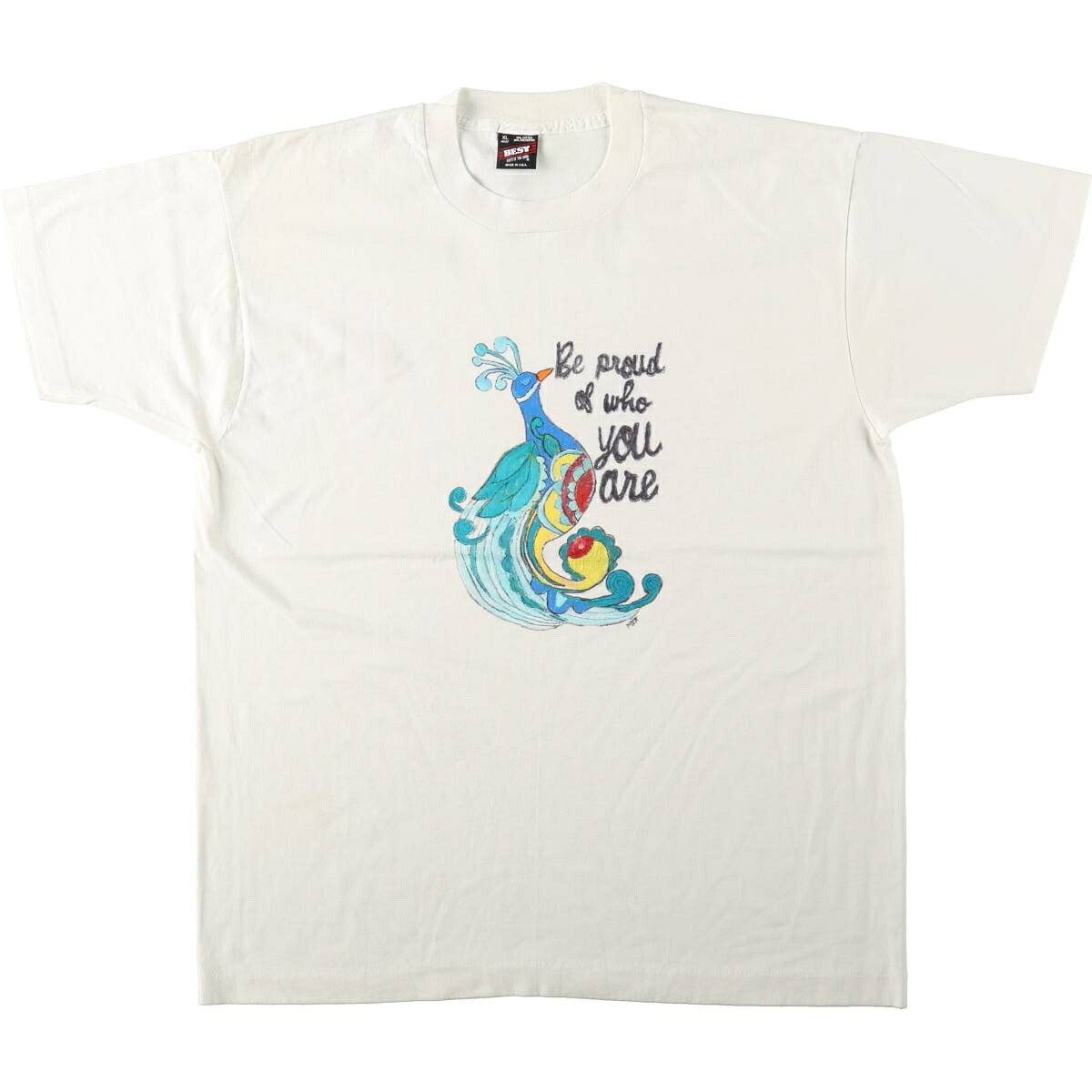 FRUIT OF THE LOOM/フルーツオブザルーム BEST メッセージプリントTシャツ