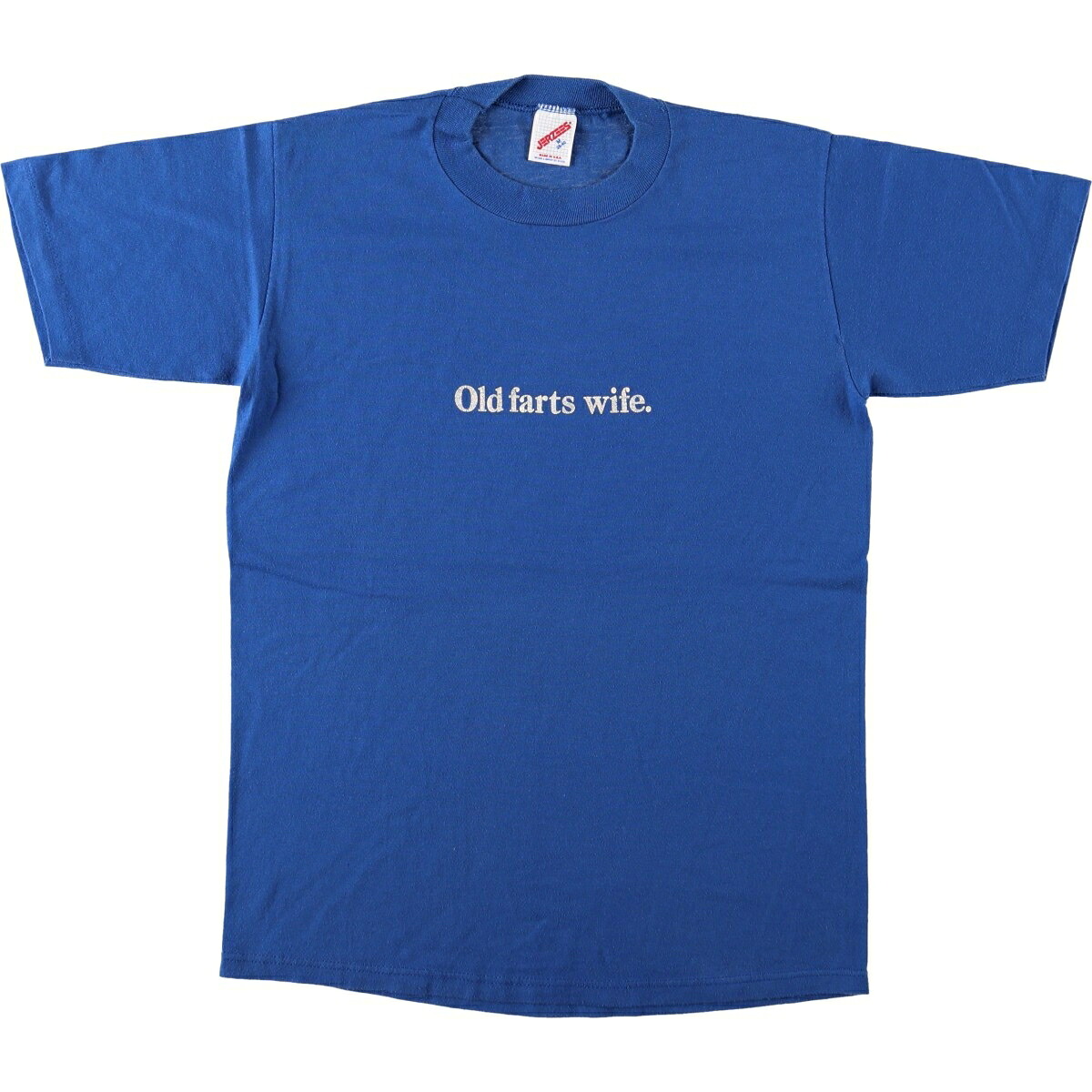 Jerzees/ジャージーズ メッセージプリントTシャツ