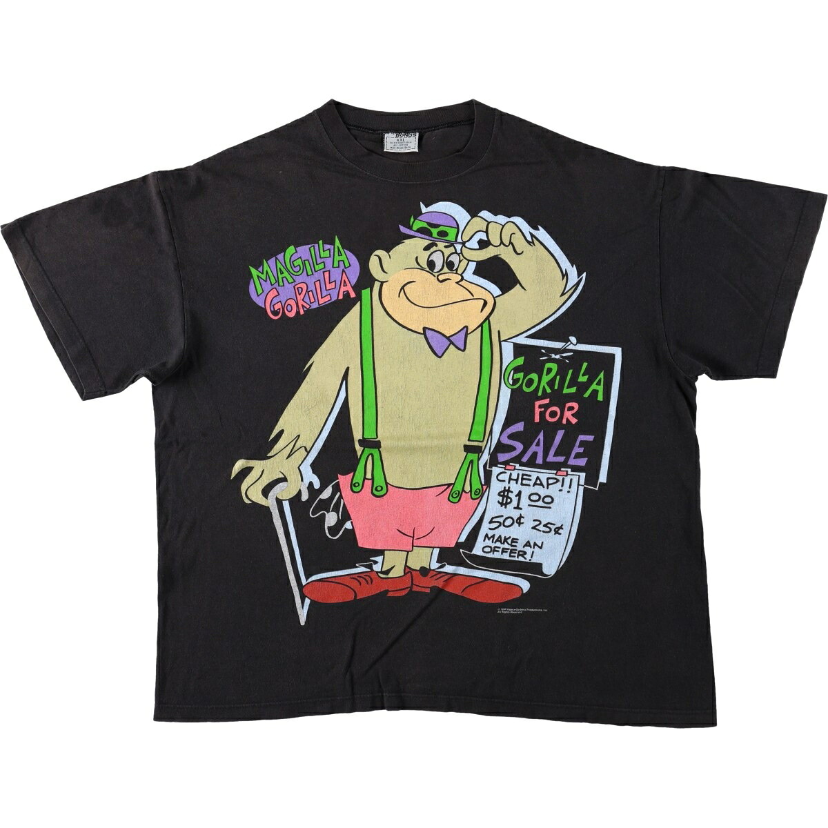 BONDS Magilla Gorilla マギラゴリラ キャラクタープリントTシャツ