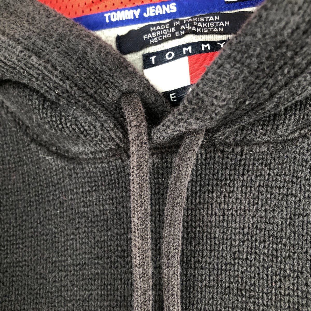 古着 トミーヒルフィガー TOMMY HILFIGER コットンニットパーカー メンズXXL相当 /eaa643244 【中古】 【260511】