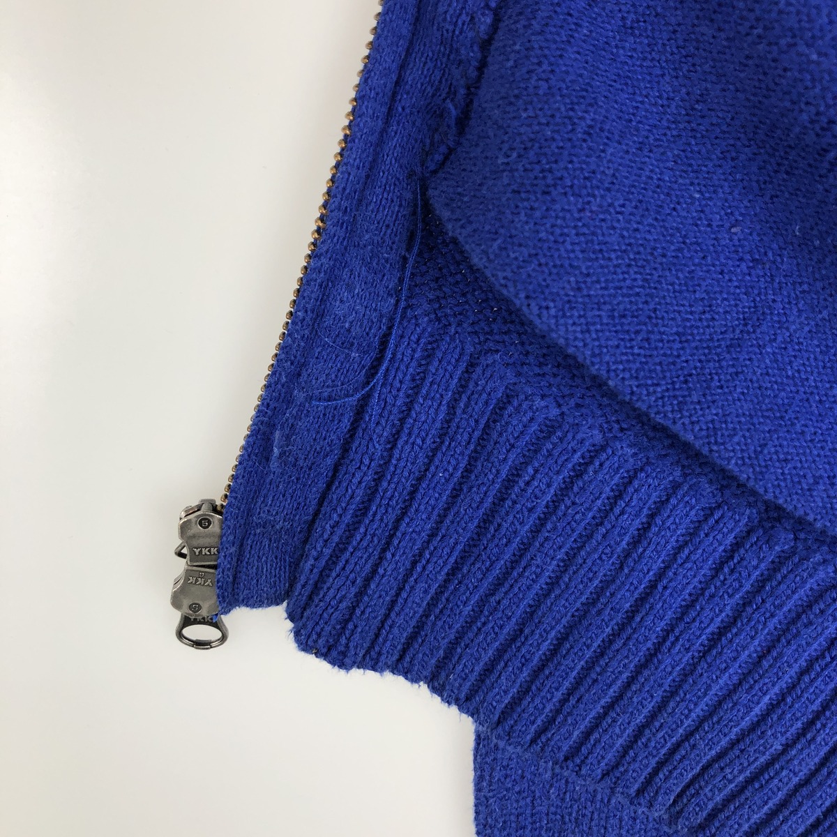 古着 ラルフローレン Ralph Lauren POLO by Ralph Lauren コットンニットフルジップセーター メンズS相当 /eaa643245 【中古】 【260515】