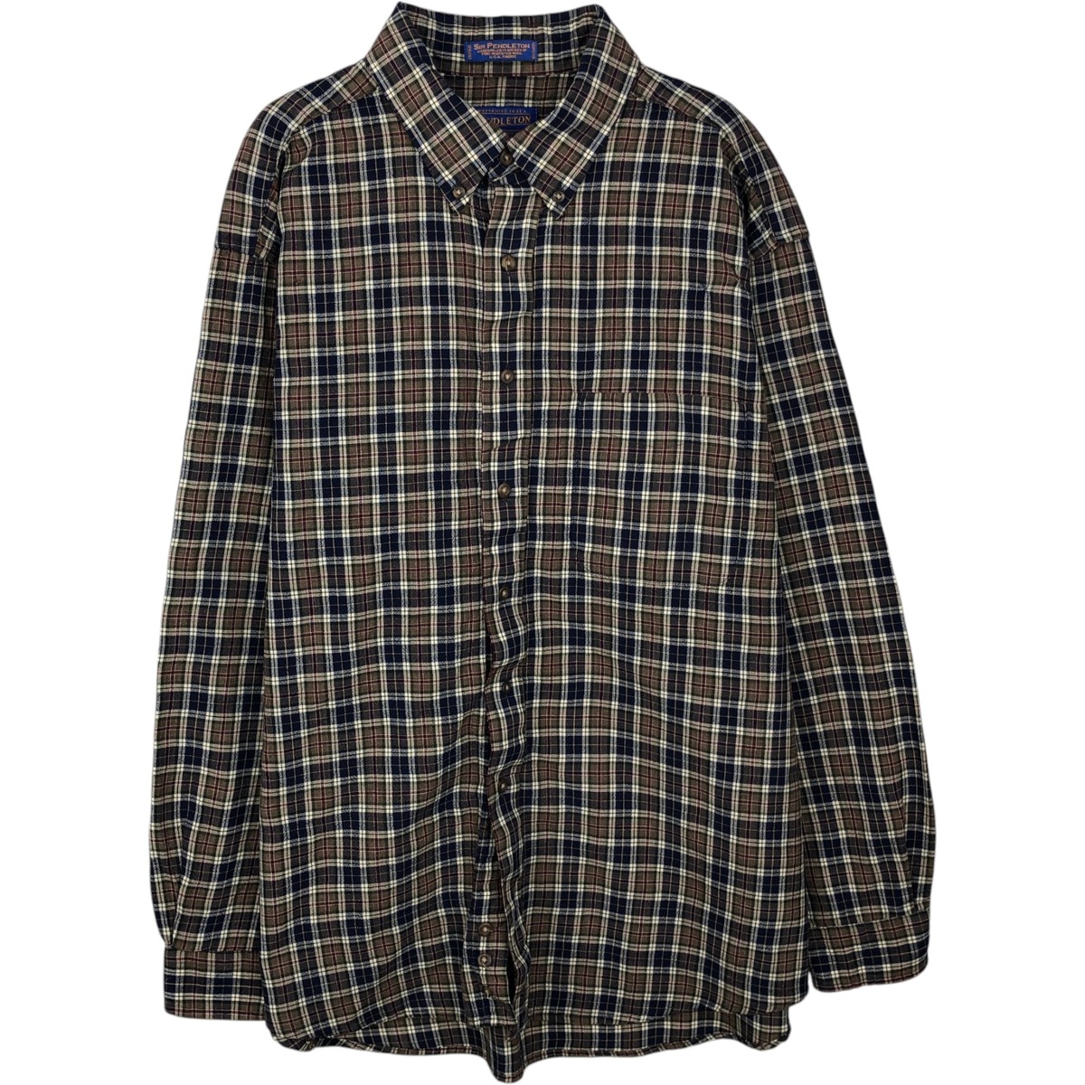 PENDLETON/ペンドルトン 長袖 ボタンダウンチェックシャツ