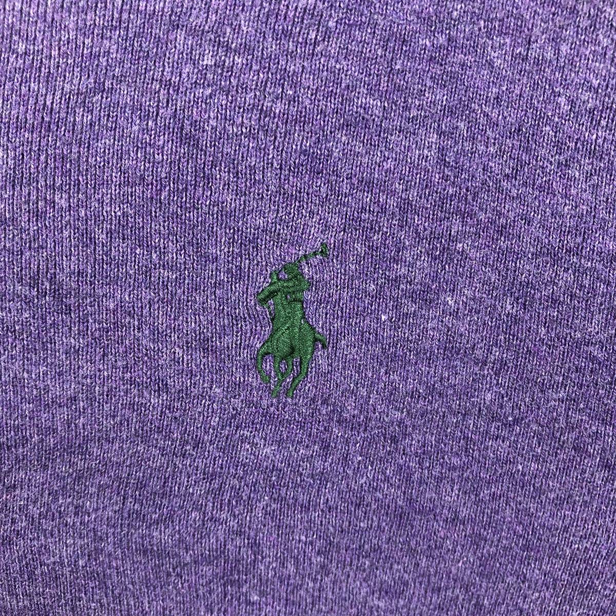古着 ラルフローレン Ralph Lauren POLO by Ralph Lauren Vネック ピマコットンニットセーター メンズL相当 /eaa654163 【中古】 【260711】