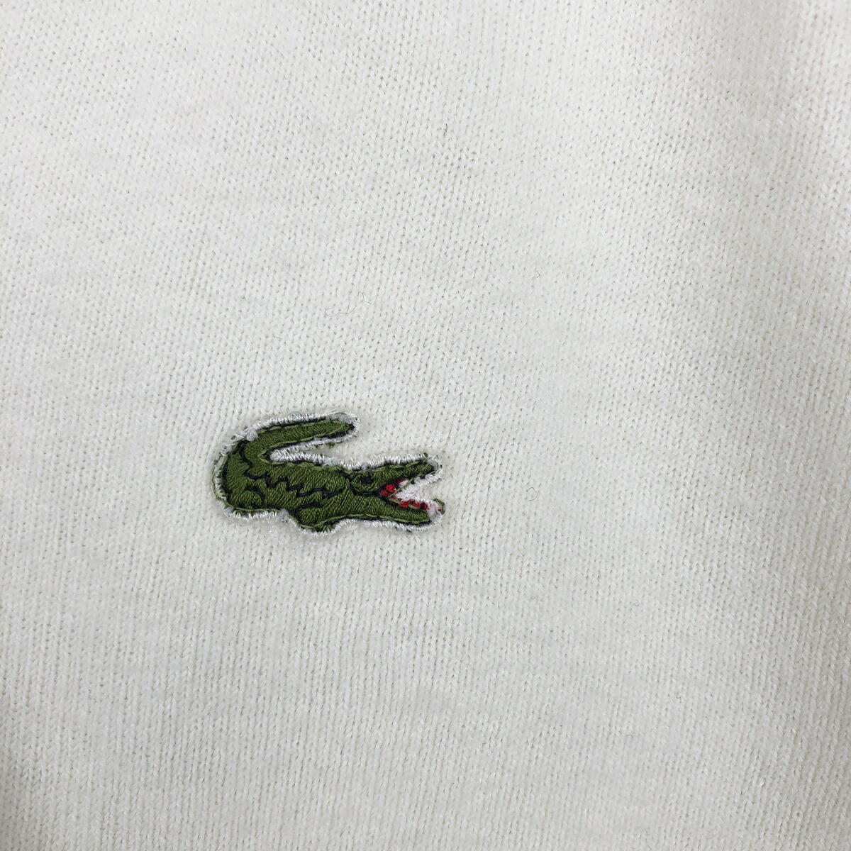 LACOSTE/ラコステ IZOD Vネック ニットセーター