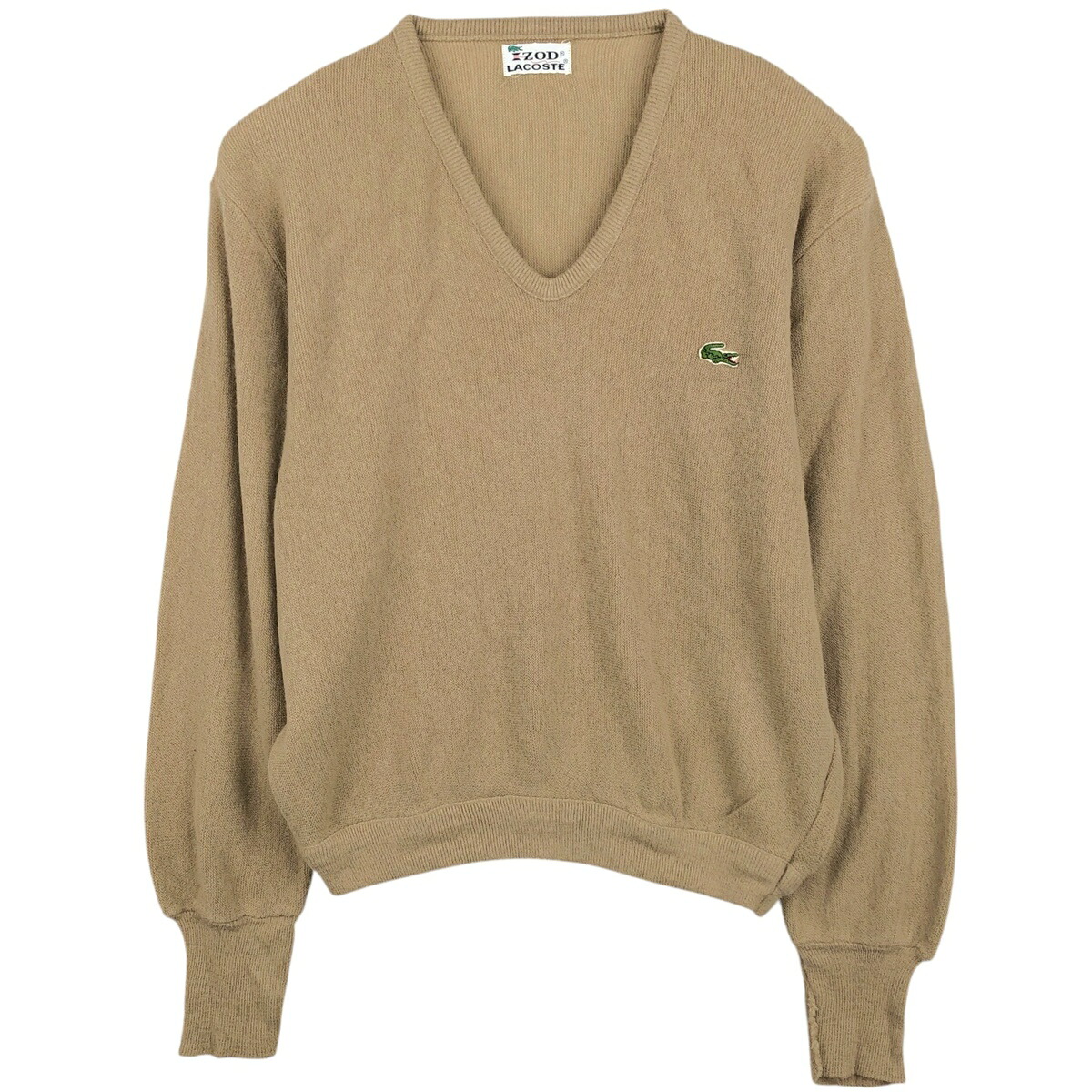 LACOSTE/ラコステ IZOD Vネック アクリルニットセーター