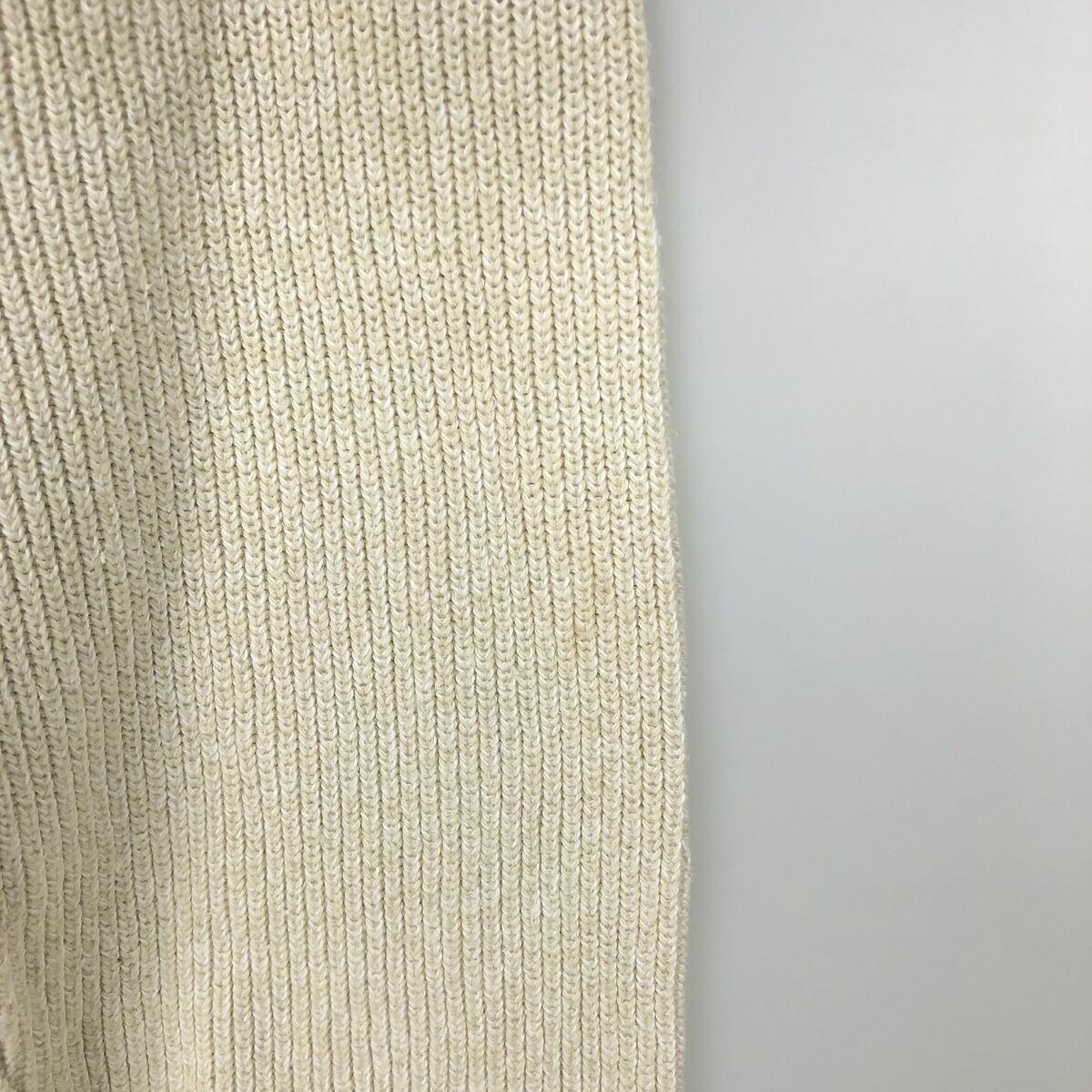 古着 80～90年代 エルエルビーン L.L.Bean リブ編み コットンニットハーフボタンセーター USA製 メンズL相当 ヴィンテージ /eaa654426 【中古】 【260820】