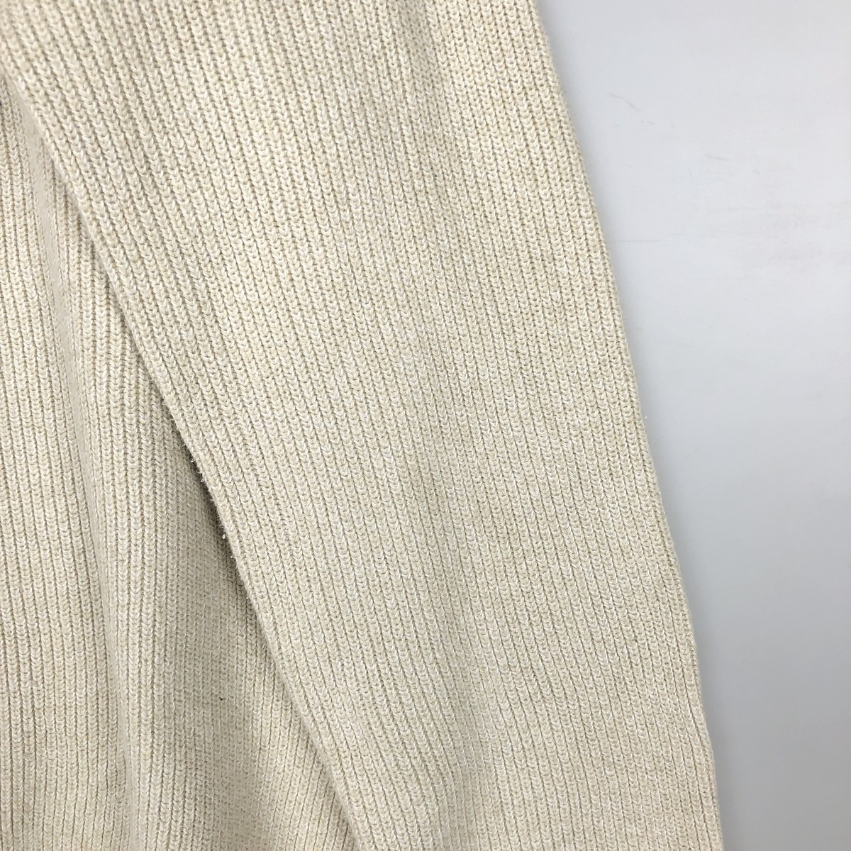 古着 80～90年代 エルエルビーン L.L.Bean リブ編み コットンニットハーフボタンセーター USA製 メンズL相当 ヴィンテージ /eaa654426 【中古】 【260820】