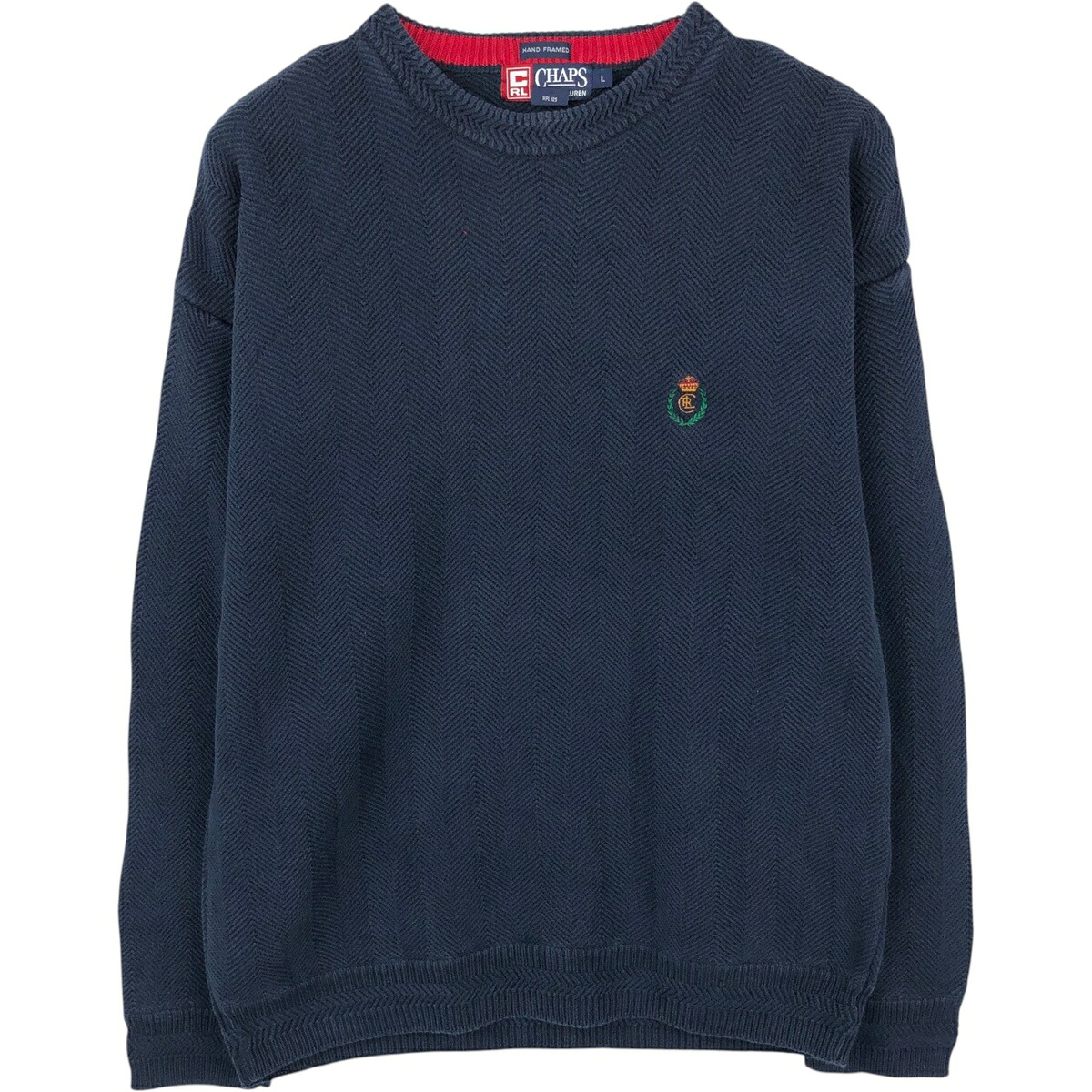 Ralph Lauren/ラルフローレン CHAPS チャップス コットンニットセーター