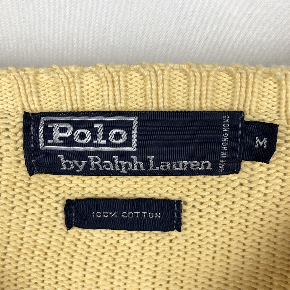 古着 ラルフローレン Ralph Lauren POLO by Ralph Lauren コットンニットセーター メンズM相当 /eaa654431 【中古】 【260829】