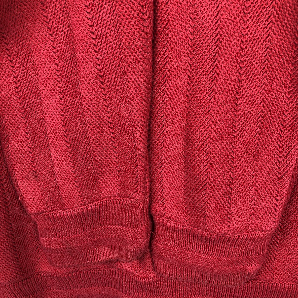古着 90年代 ラルフローレン Ralph Lauren CHAPS チャップス ヘリンボーン コットンニットセーター USA製 メンズXL相当 ヴィンテージ /eaa654438 【中古】 【260829】