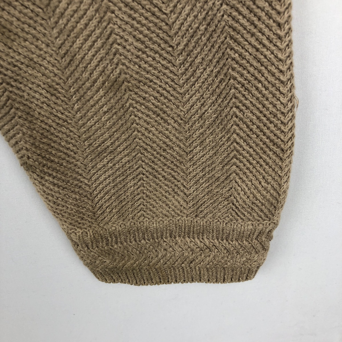古着 ラルフローレン Ralph Lauren CHAPS チャップス ヘリンボーン コットンニットセーター メンズS相当 /eaa654447 【中古】 【260829】